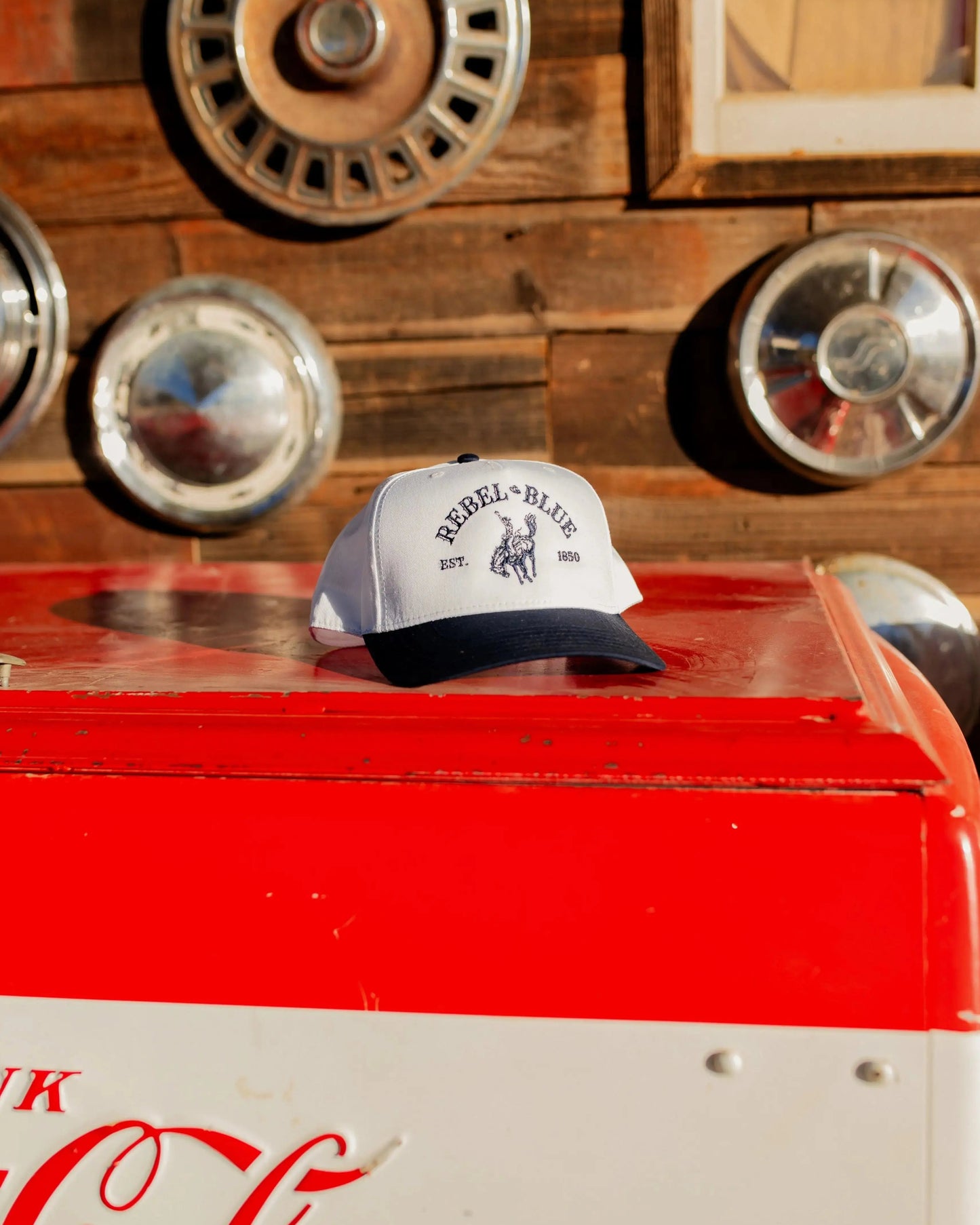 Rebel Blue Ranch Hat Rebel and Fleur