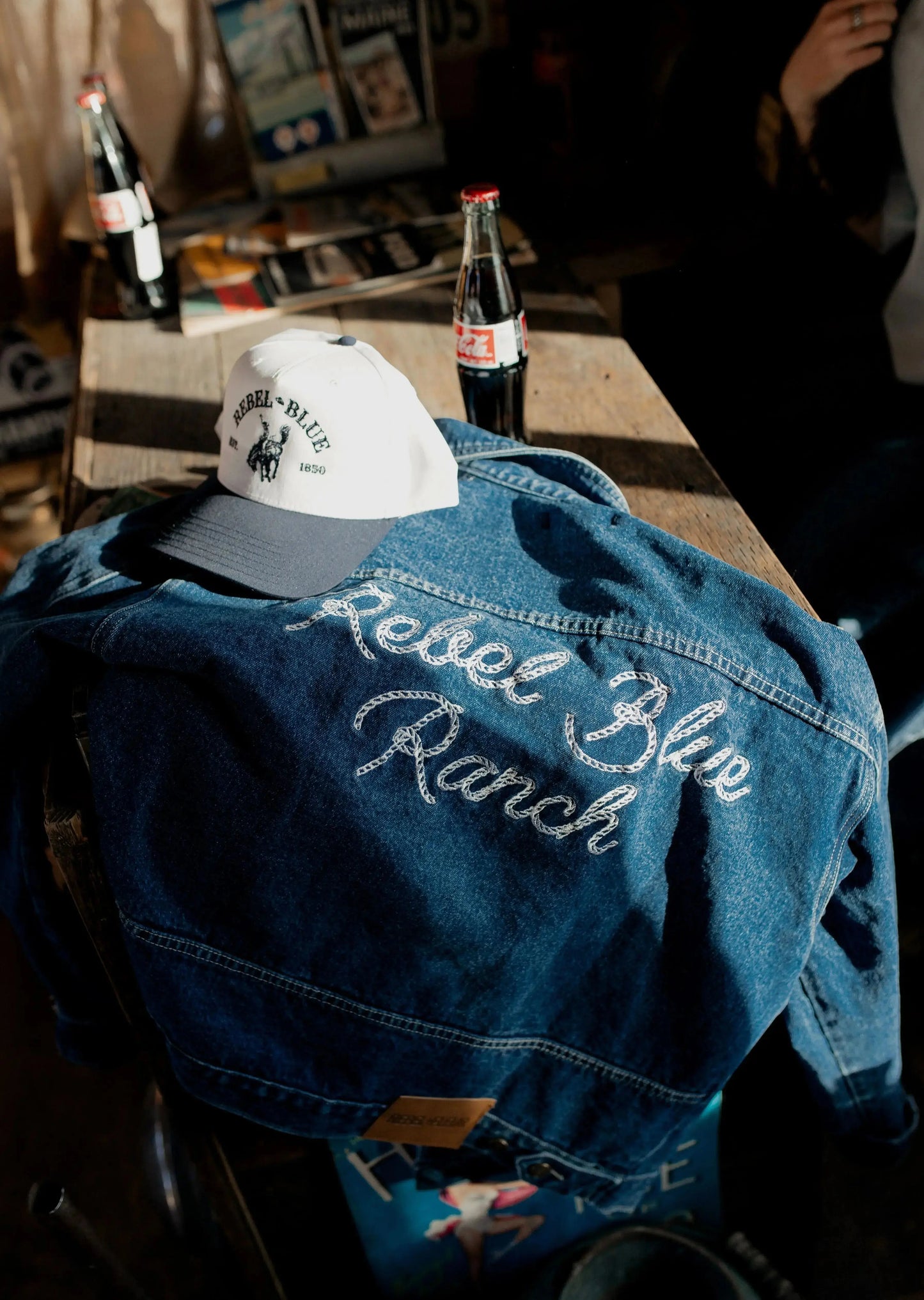 Rebel Blue Ranch Denim Jacket Rebel and Fleur