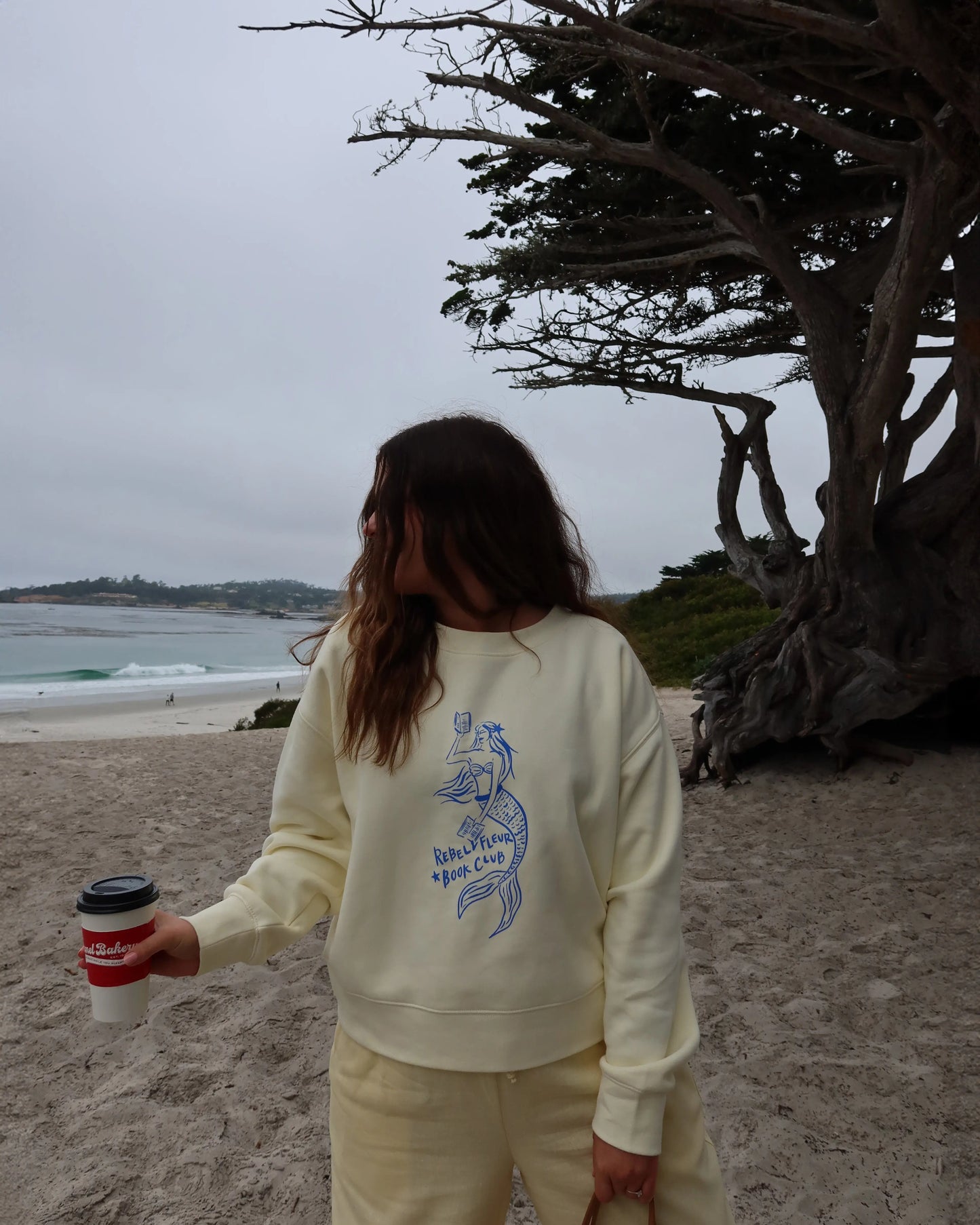 Mermaid Book Club Mid Length Crewneck Rebel and Fleur