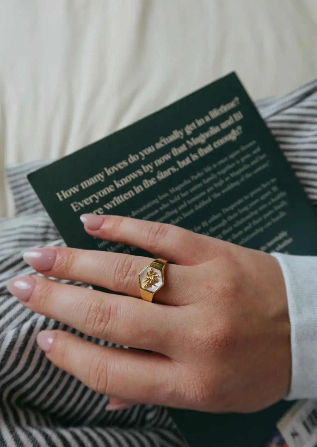 Beej Signet Ring Rebel and Fleur