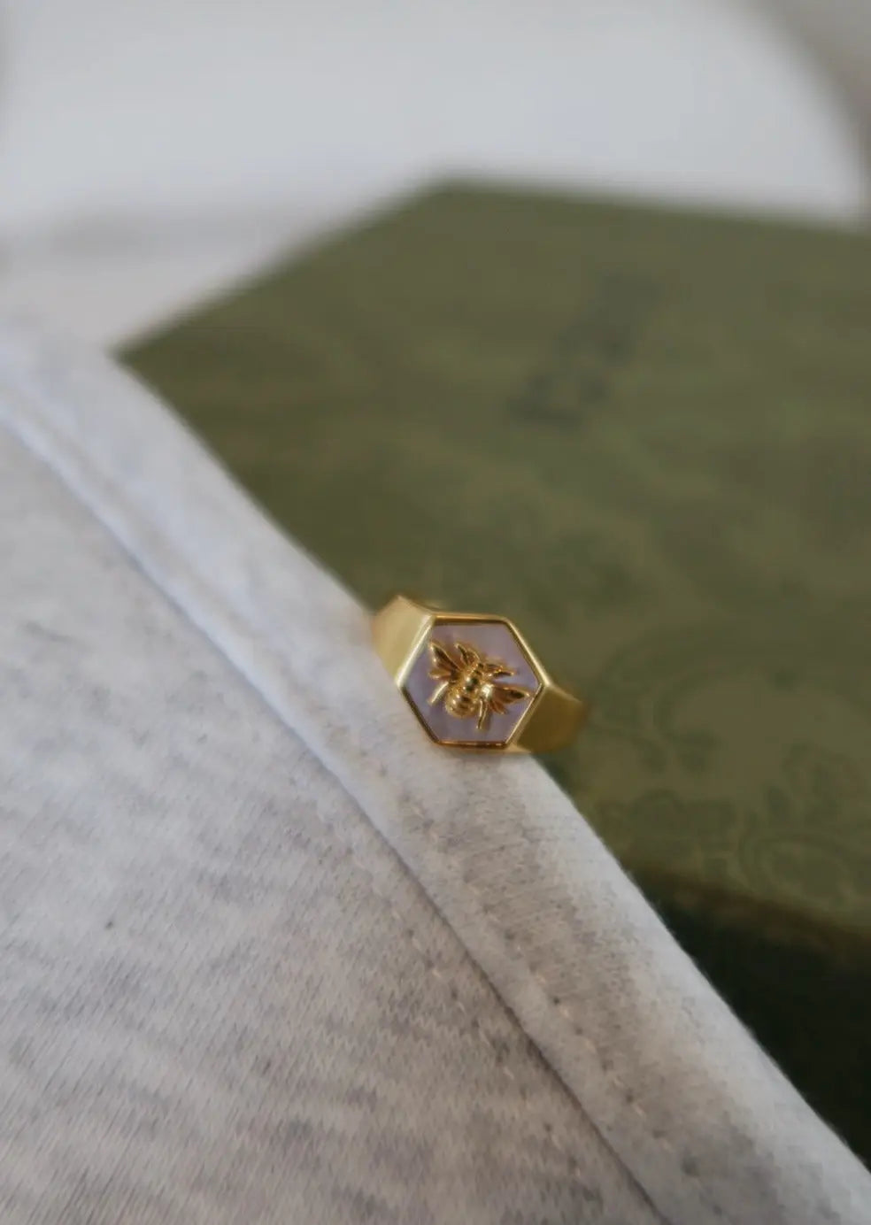 Beej Signet Ring Rebel and Fleur