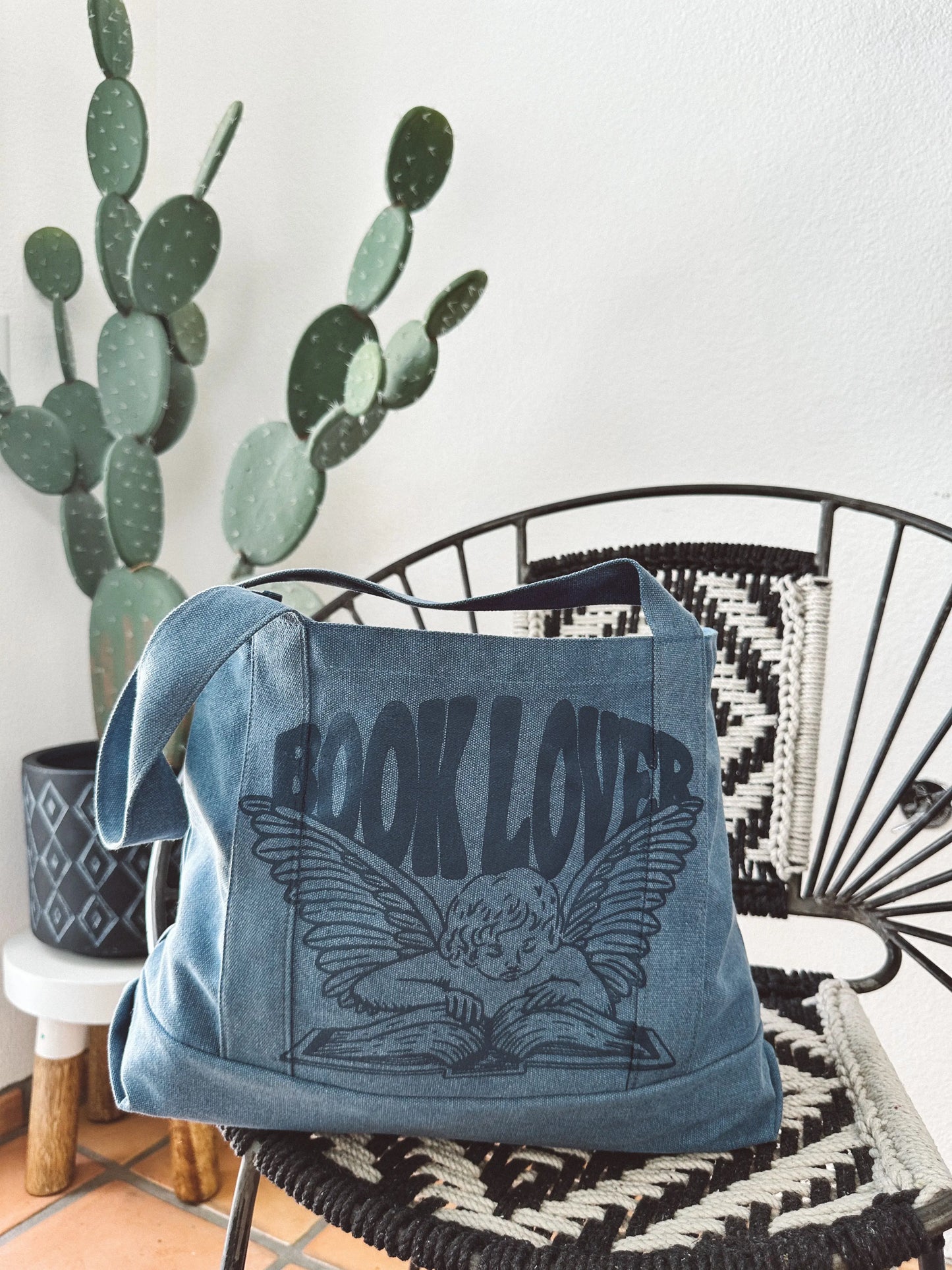 Book Lover Tote Bag Rebel and Fleur