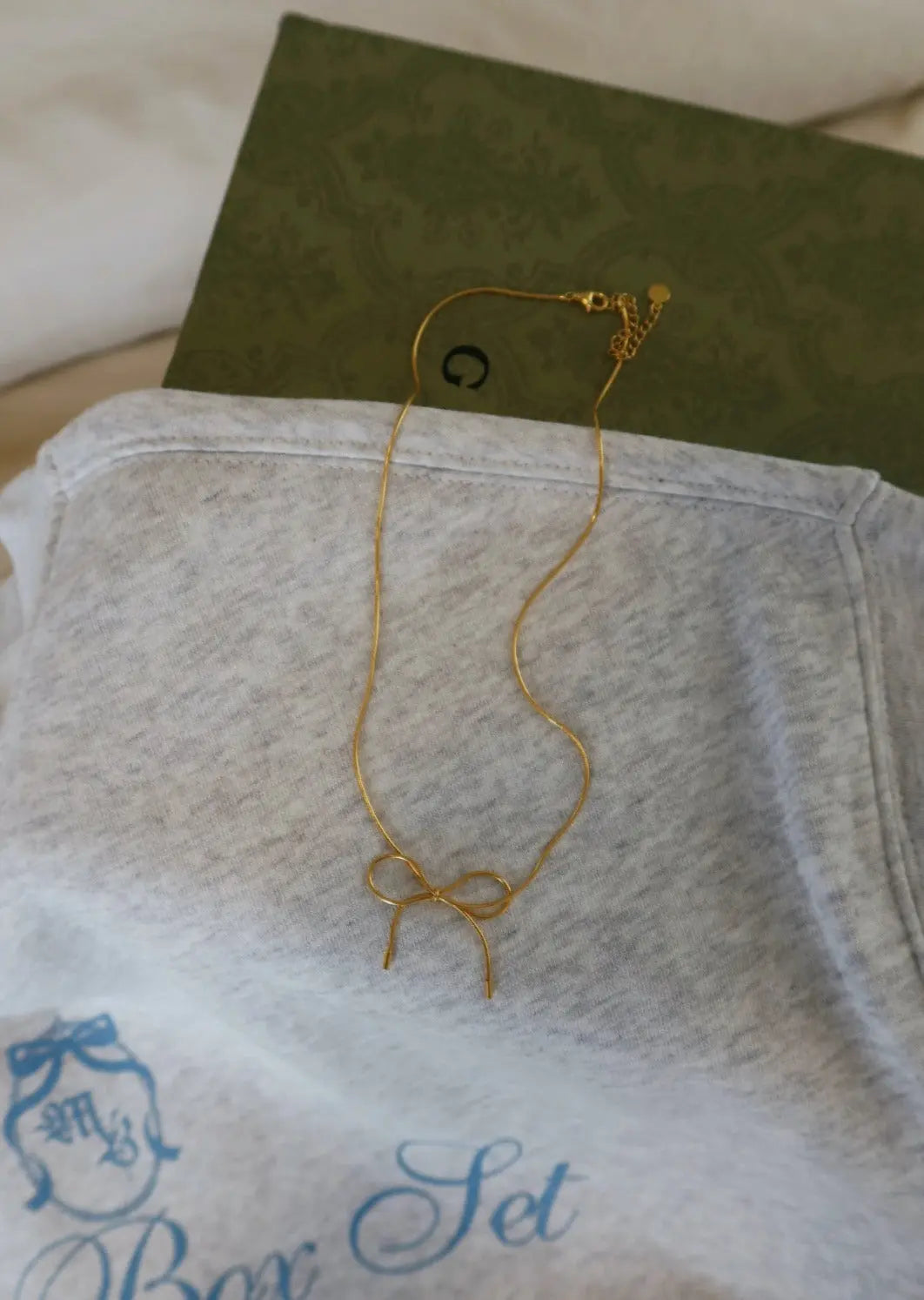 Bow Necklace Rebel and Fleur