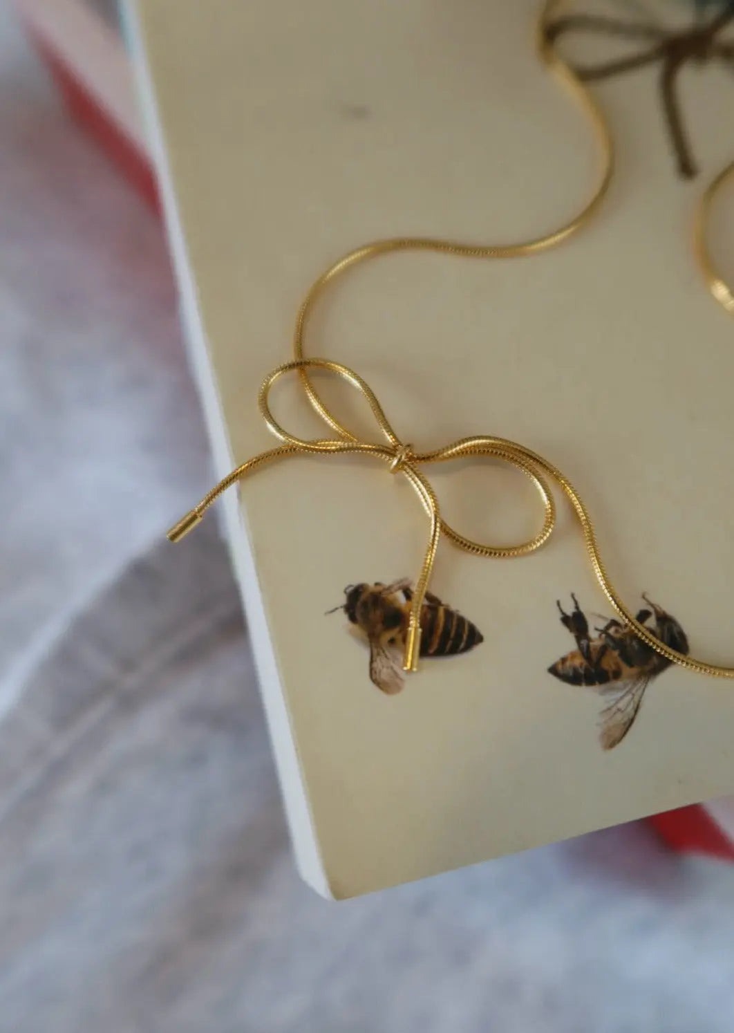 Bow Necklace Rebel and Fleur