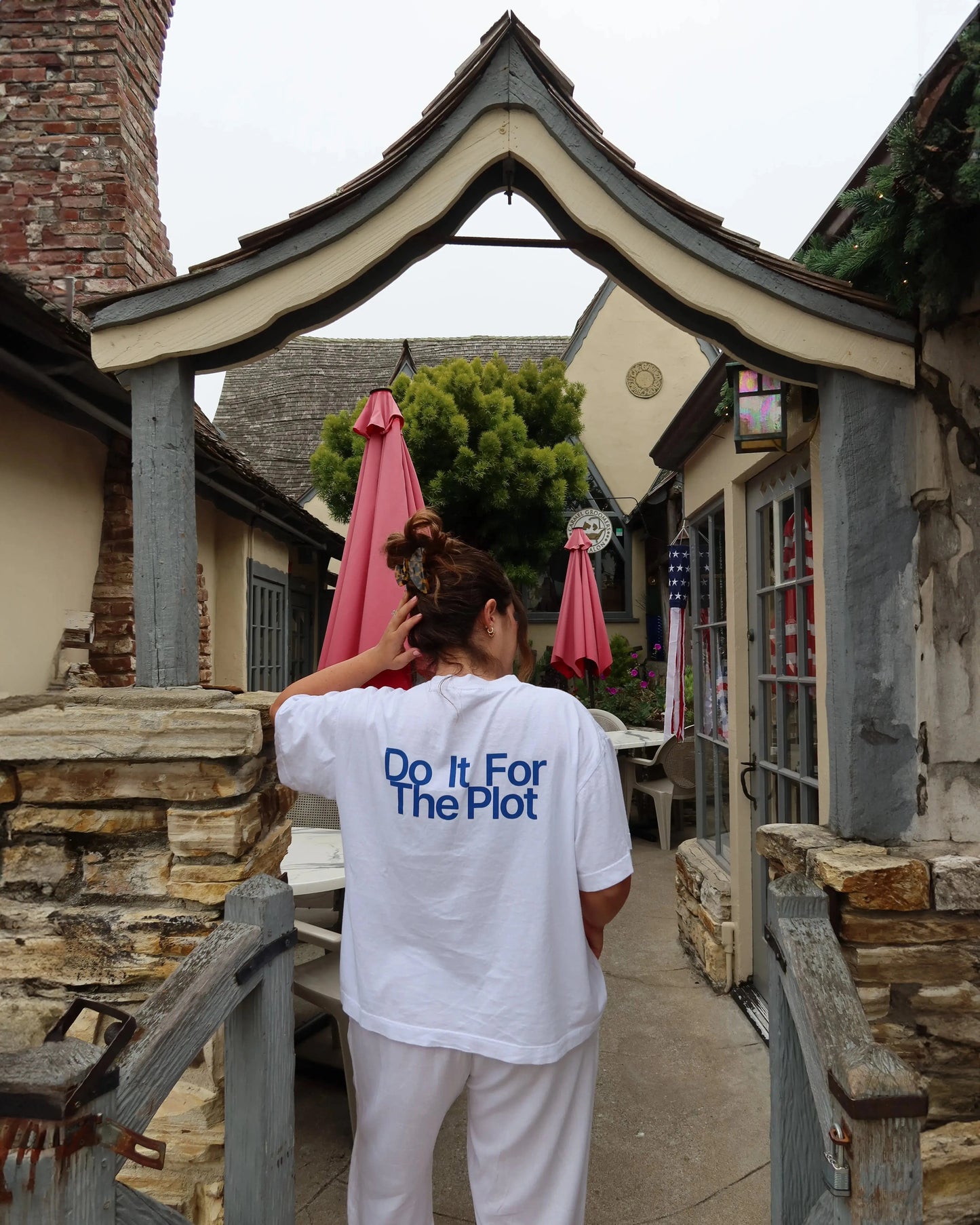 Do It For The Plot 'Box' Tee Rebel and Fleur