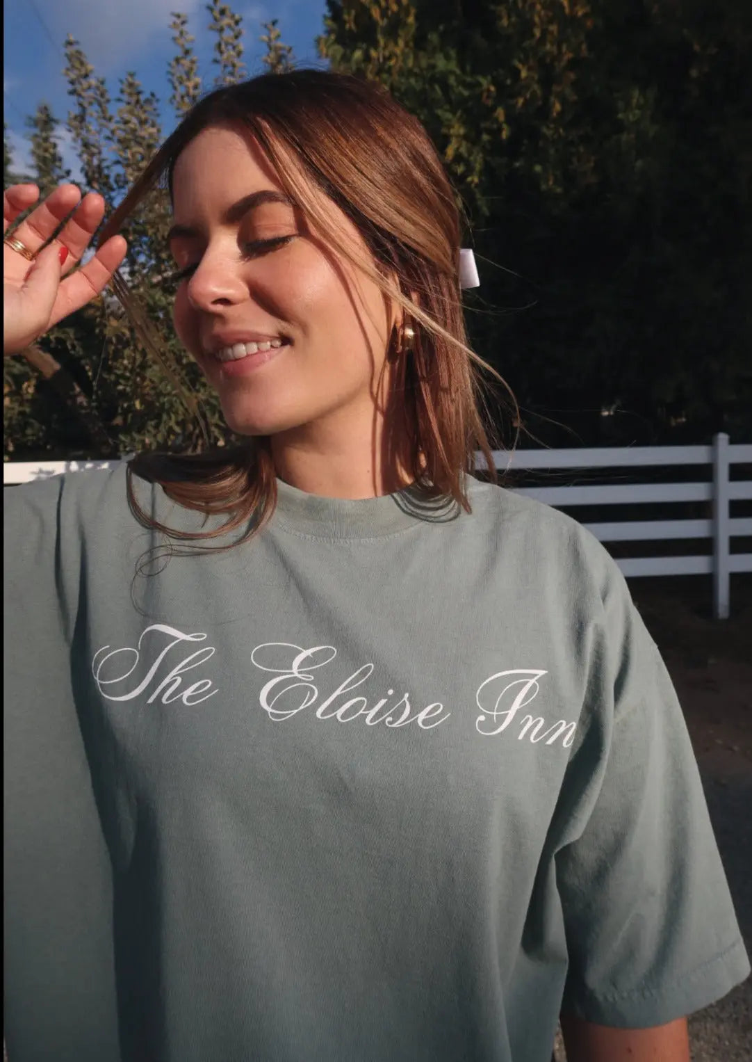 The Eloise Inn 'Boxy' T-Shirt Rebel and Fleur