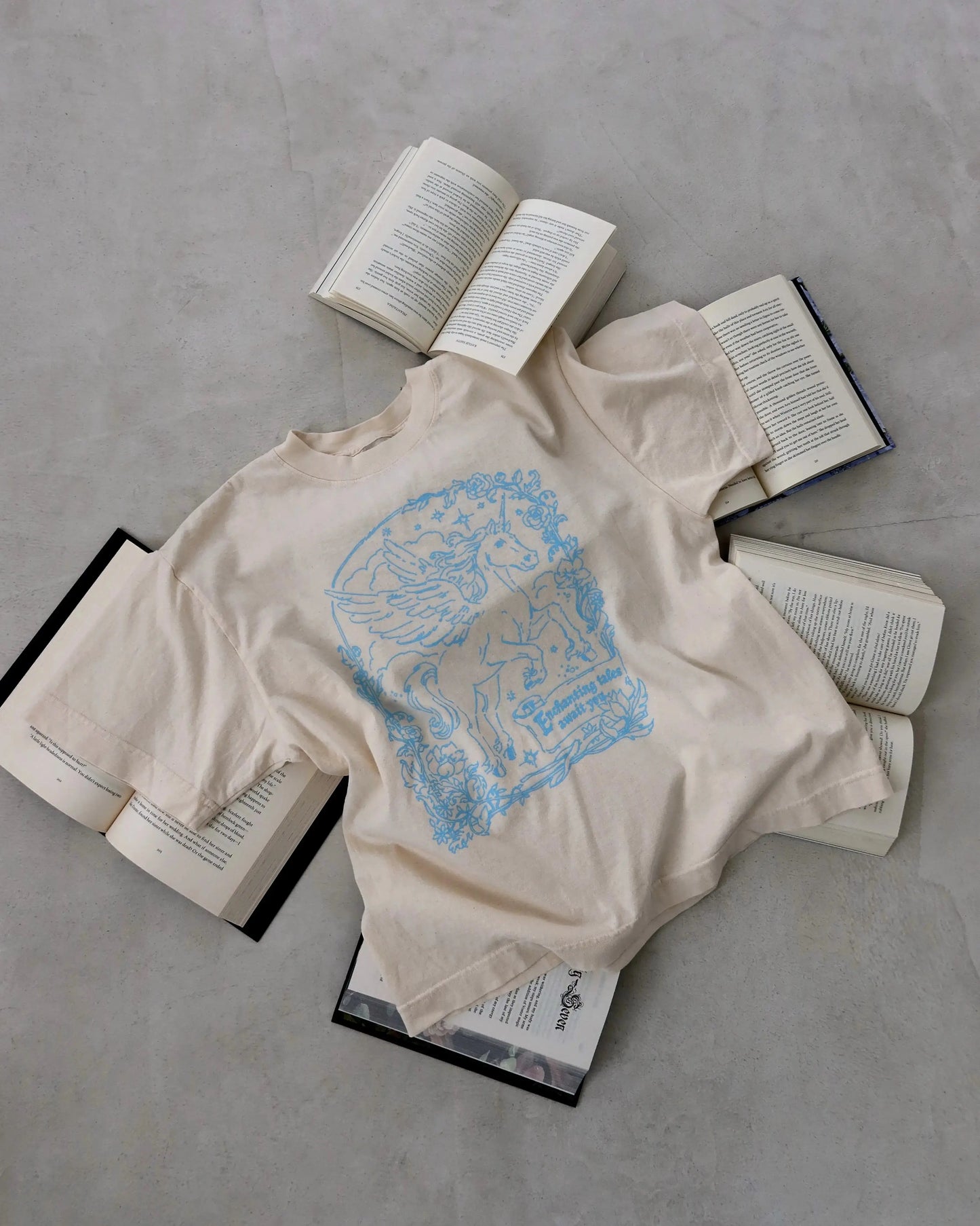 Enchanting Tales 'Box' Tee Rebel and Fleur