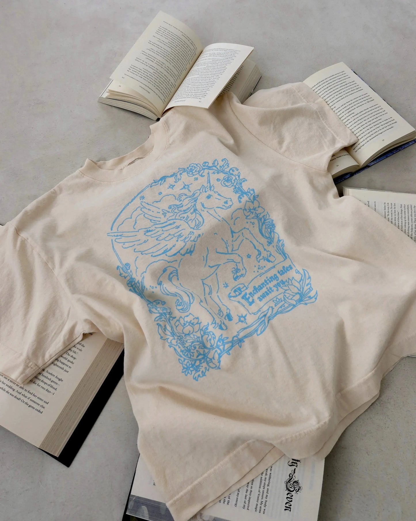 Enchanting Tales 'Box' Tee Rebel and Fleur