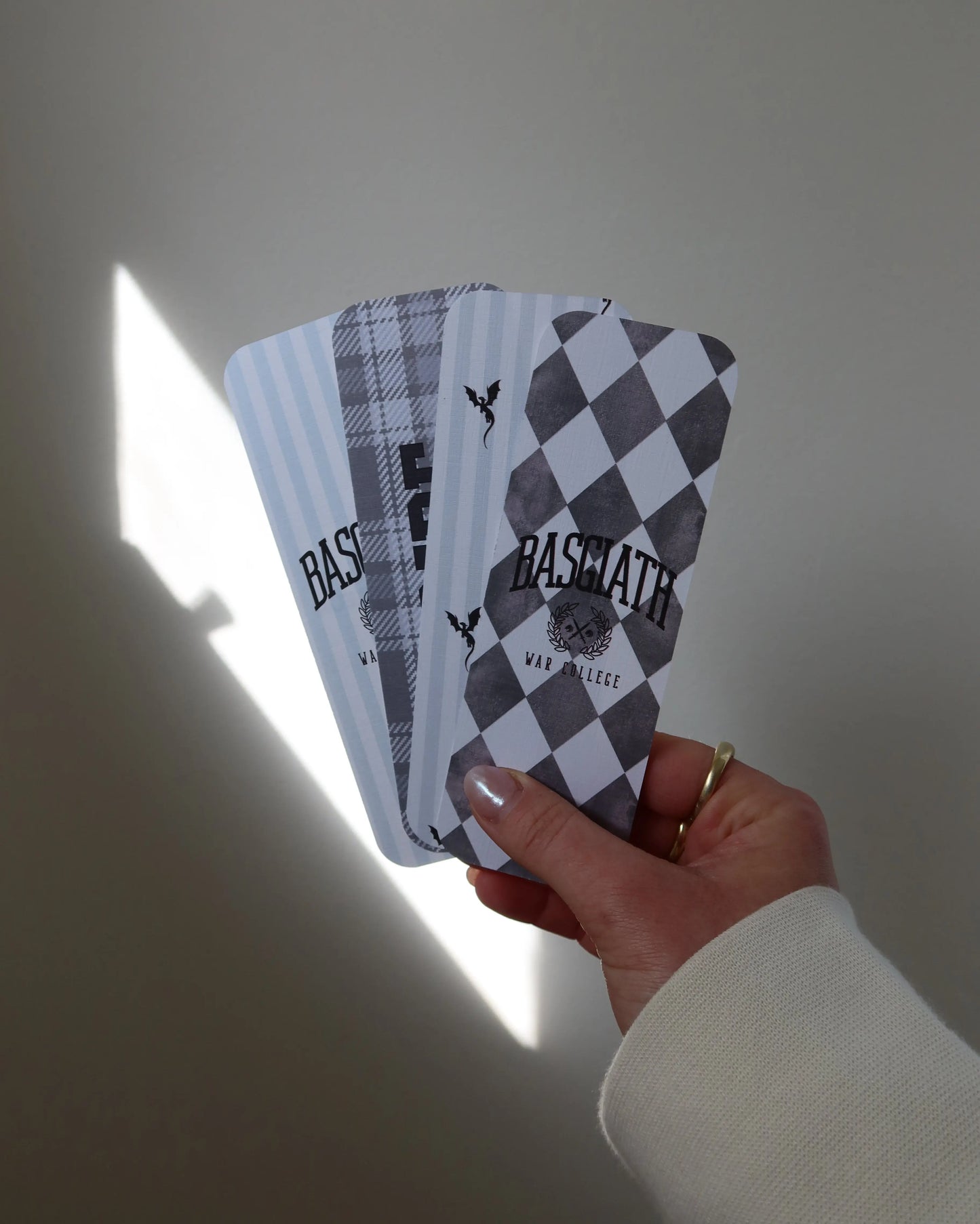 Fourth Wing Bookmark Set Rebel and Fleur