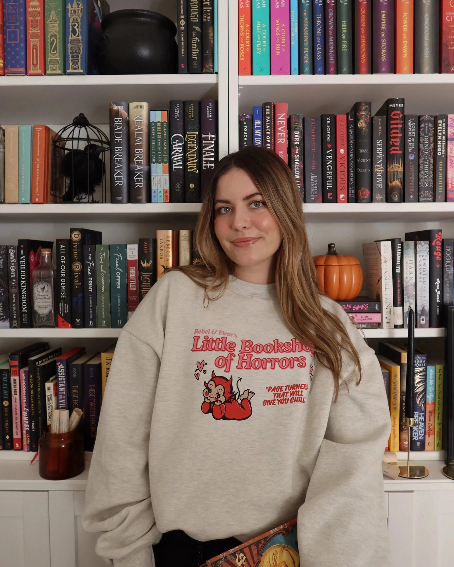Little Bookshop of Horrors 90's Crewneck Rebel and Fleur