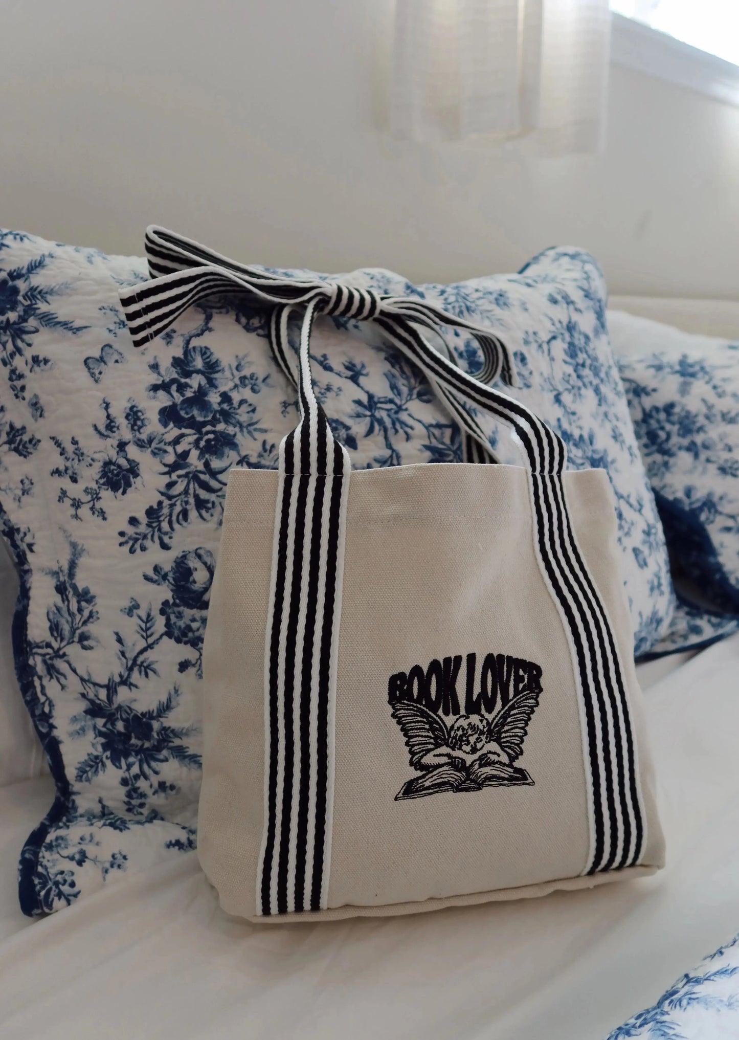 Mini Book Lover Tote Bag Rebel and Fleur