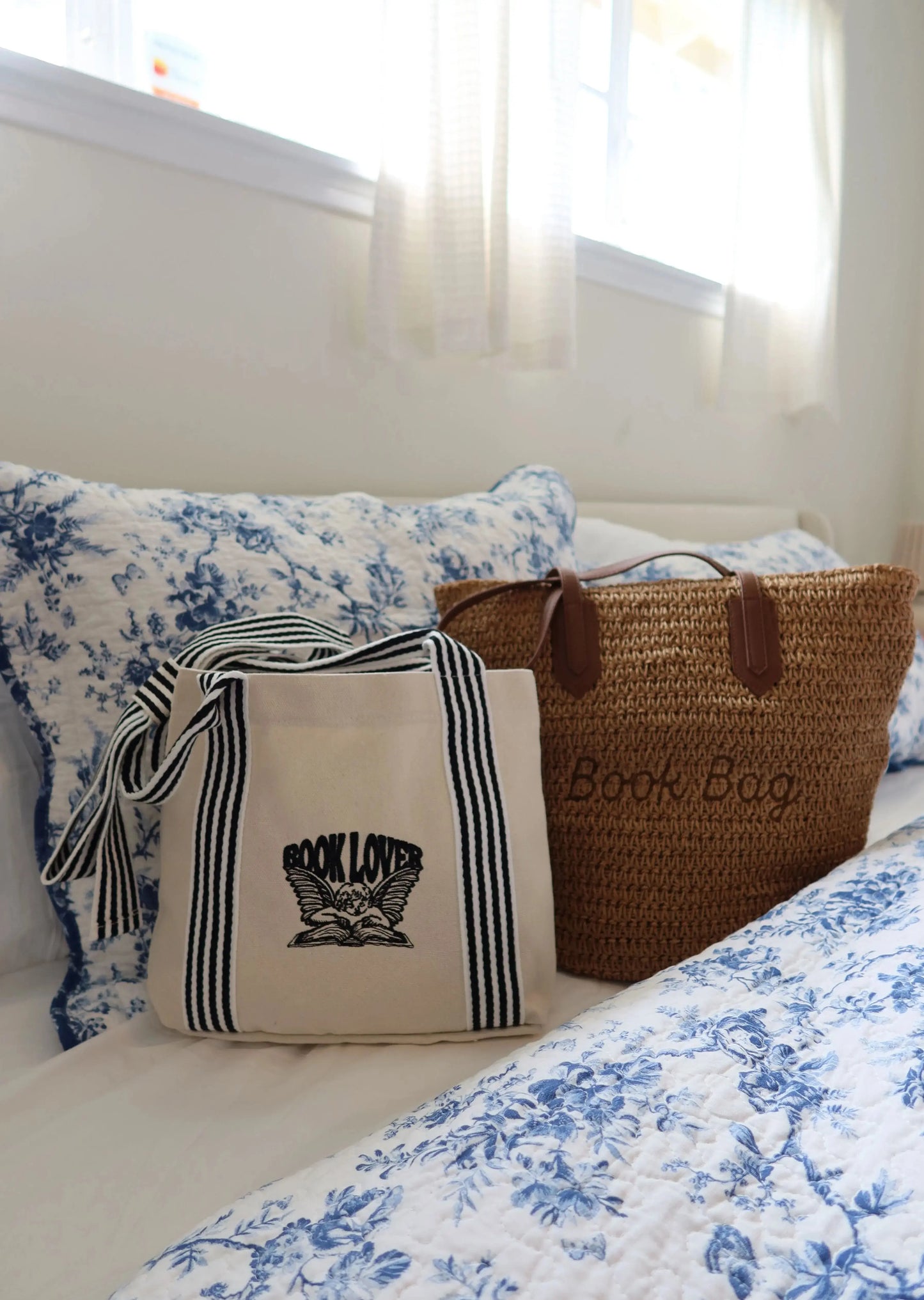 Mini Book Lover Tote Bag Rebel and Fleur