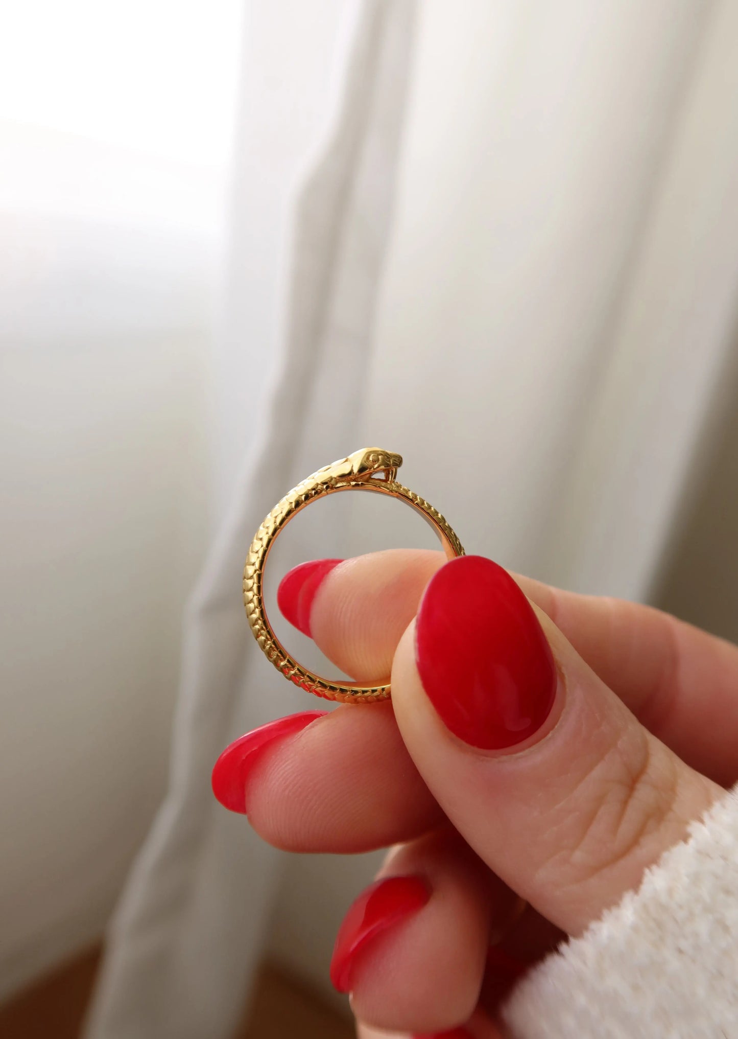 Ouroboros Ring Rebel and Fleur