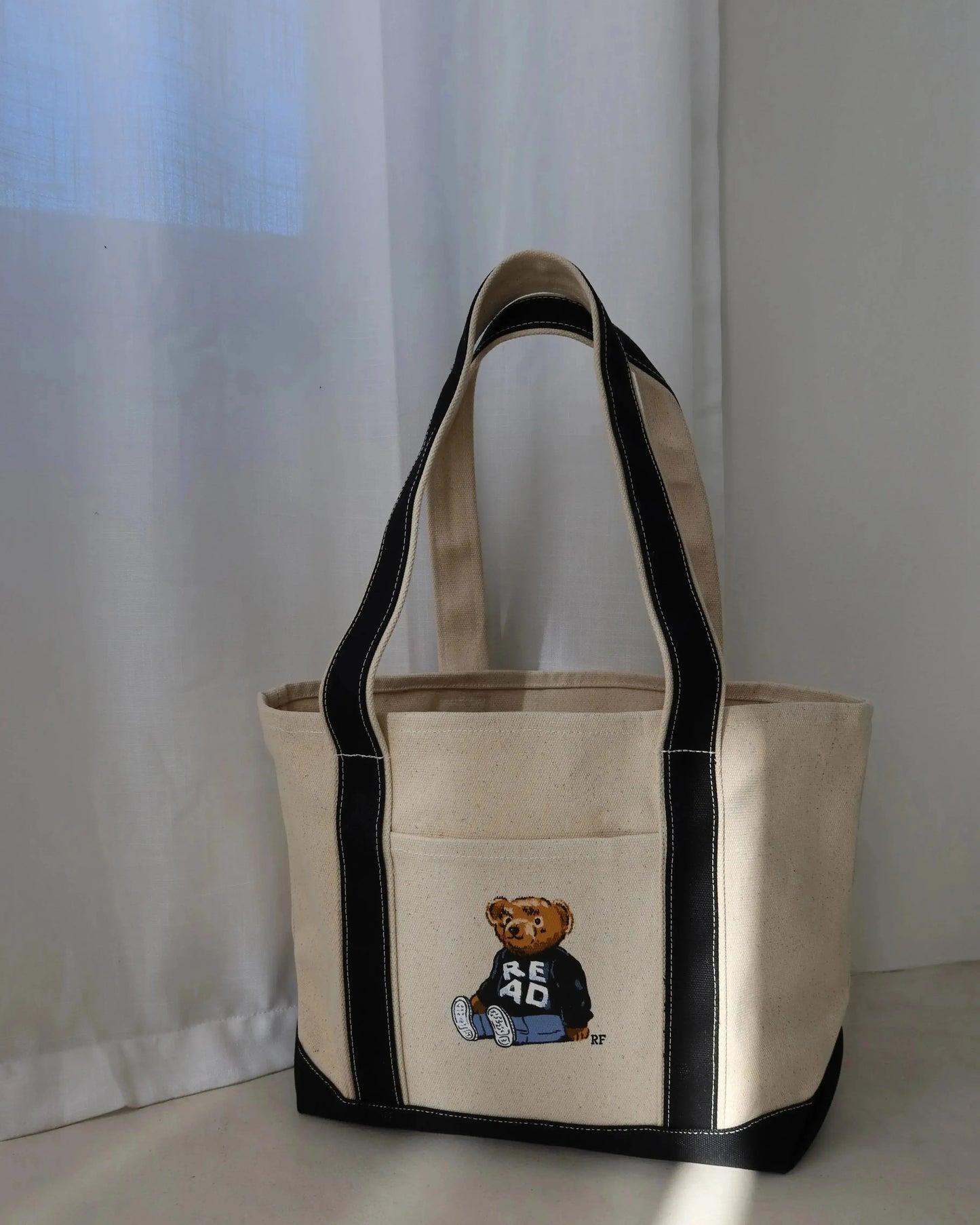 Rebel Bear Tote Bag Rebel and Fleur