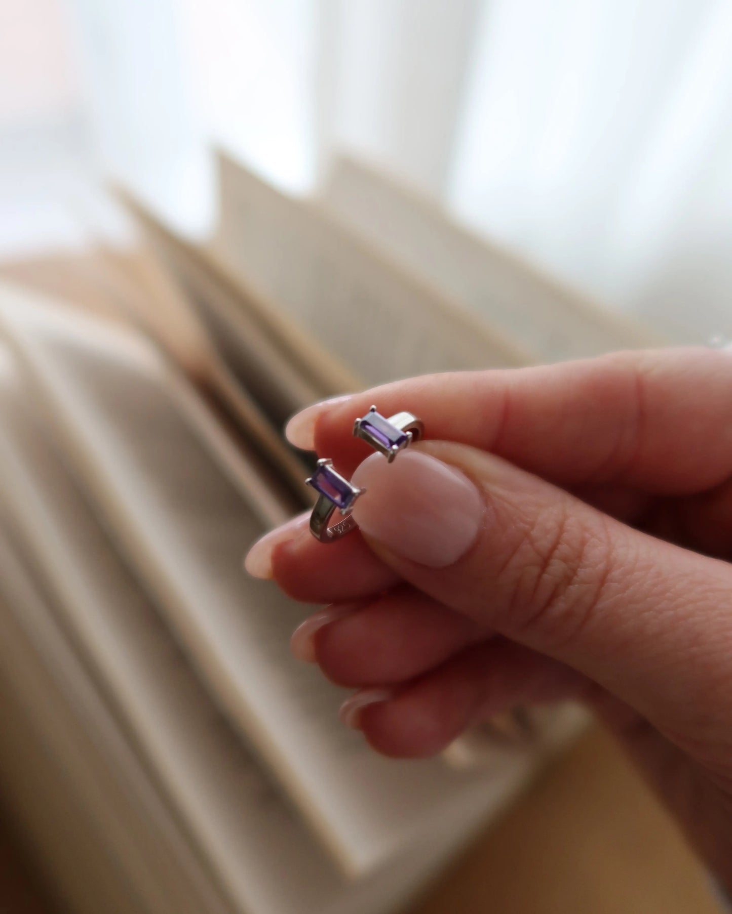 Rhys' Violet Haze Ring Rebel and Fleur