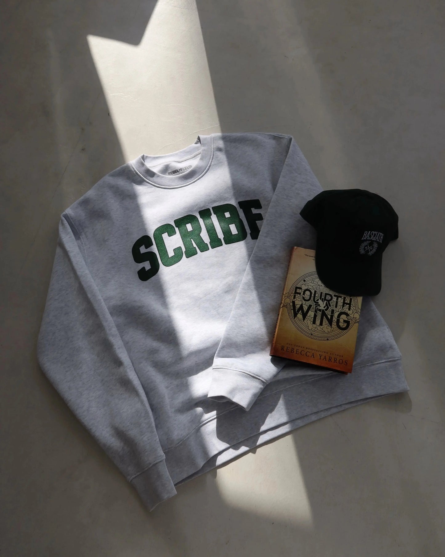 Scribe 'Relaxed' Crewneck Rebel and Fleur