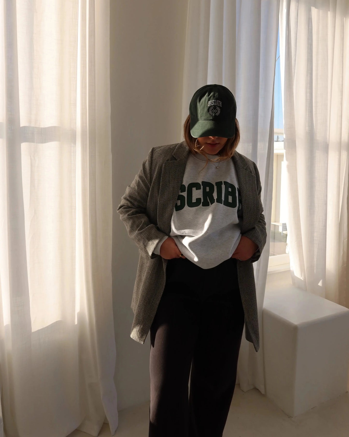 Scribe 'Relaxed' Crewneck Rebel and Fleur