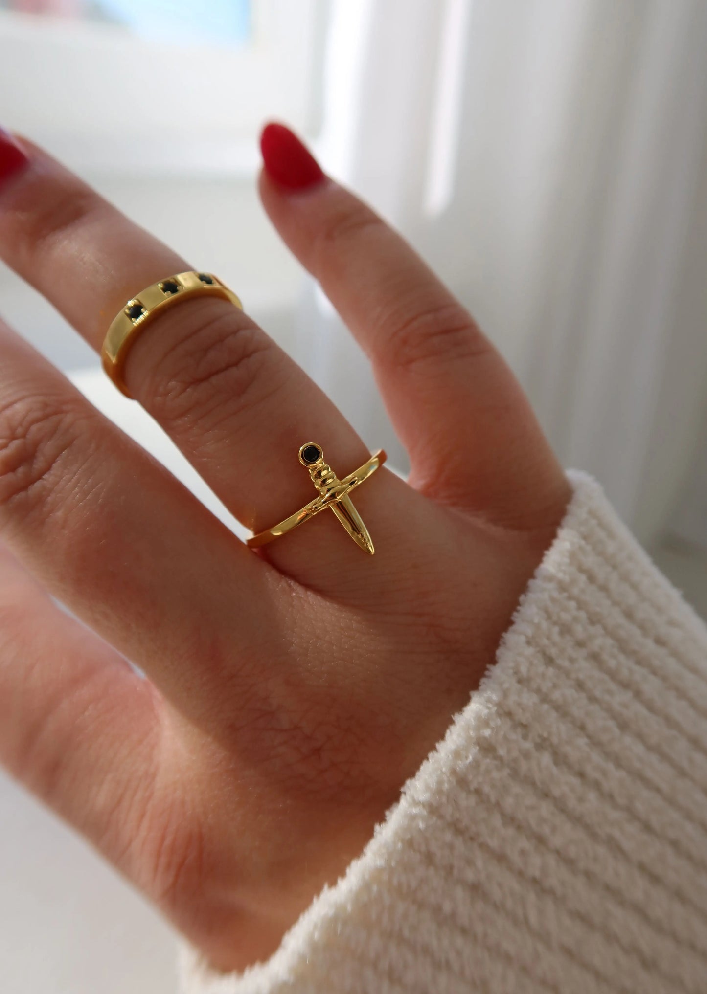 Ataraxia Ring Rebel and Fleur