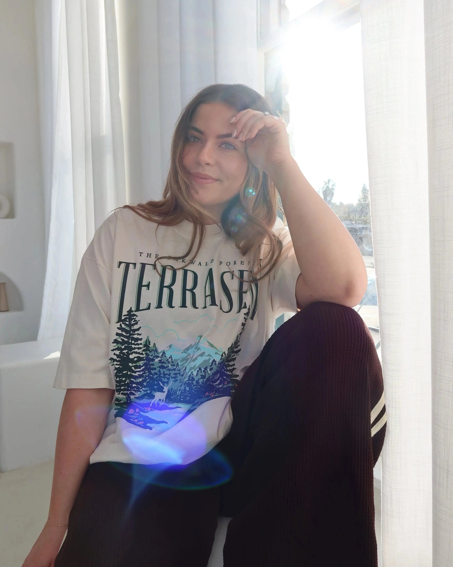 Terrasen 'Boxy' Tshirt Rebel and Fleur