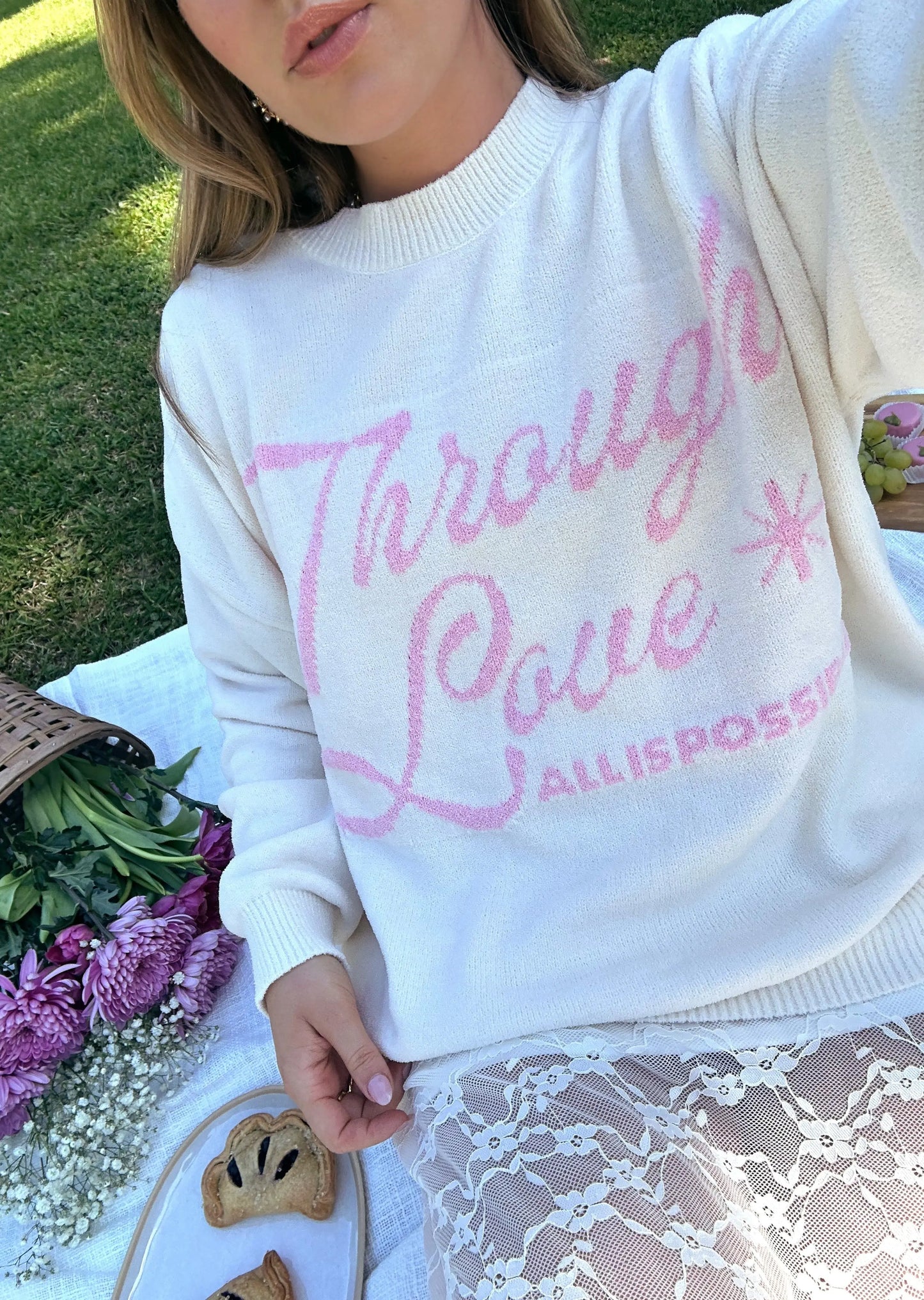 Through Love Knit Sweater Rebel and Fleur