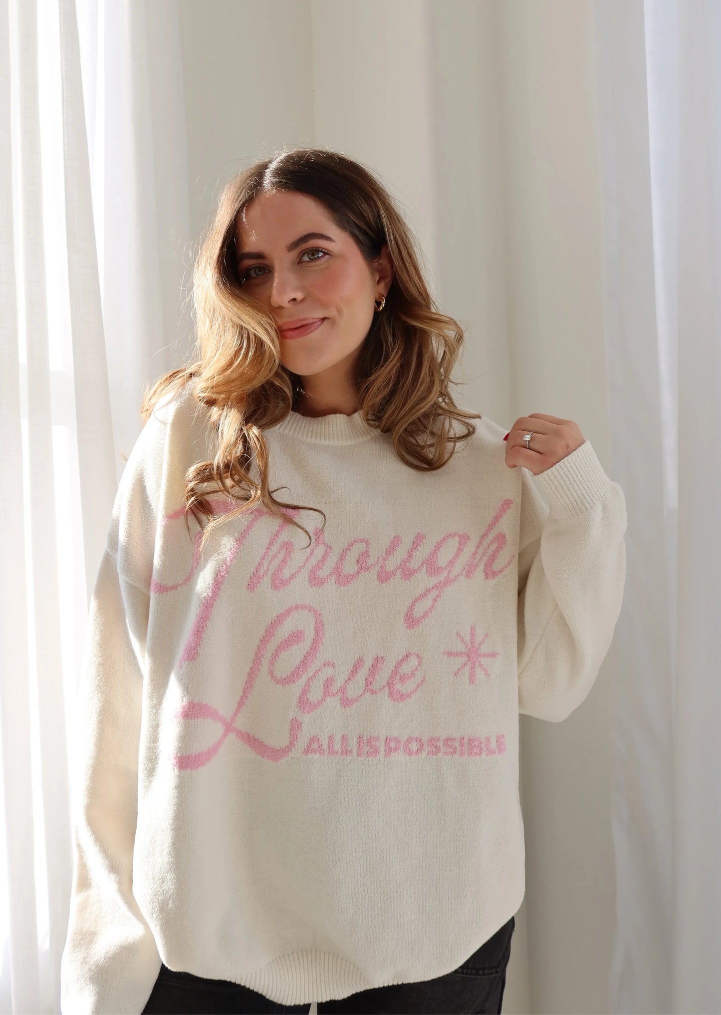 Through Love Knit Sweater Rebel and Fleur