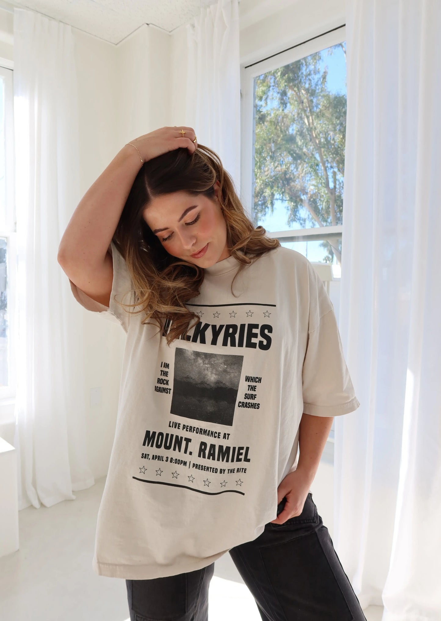 Valkyries 'Boxy' T-Shirt Rebel and Fleur
