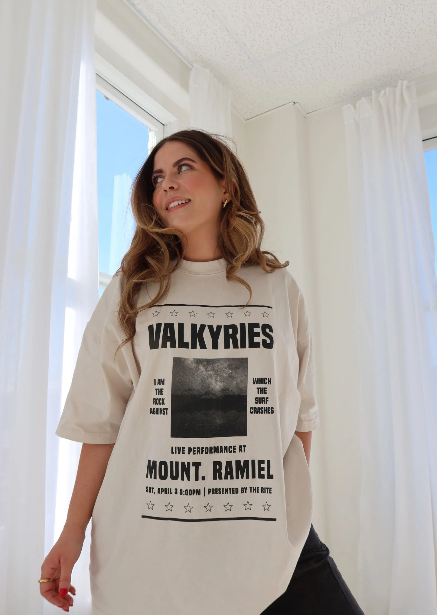 Valkyries 'Boxy' T-Shirt Rebel and Fleur