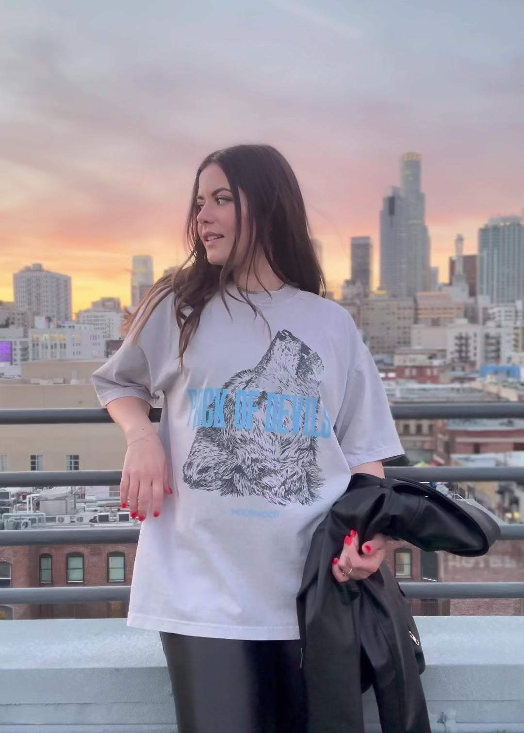 Load and play video in Gallery viewer, Pack of Devils 'Boxy' T-Shirt
