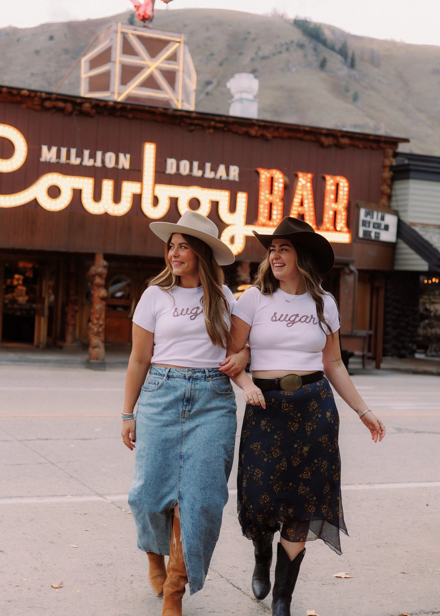 Sugar 'Baby' Crop T-Shirt Rebel and Fleur