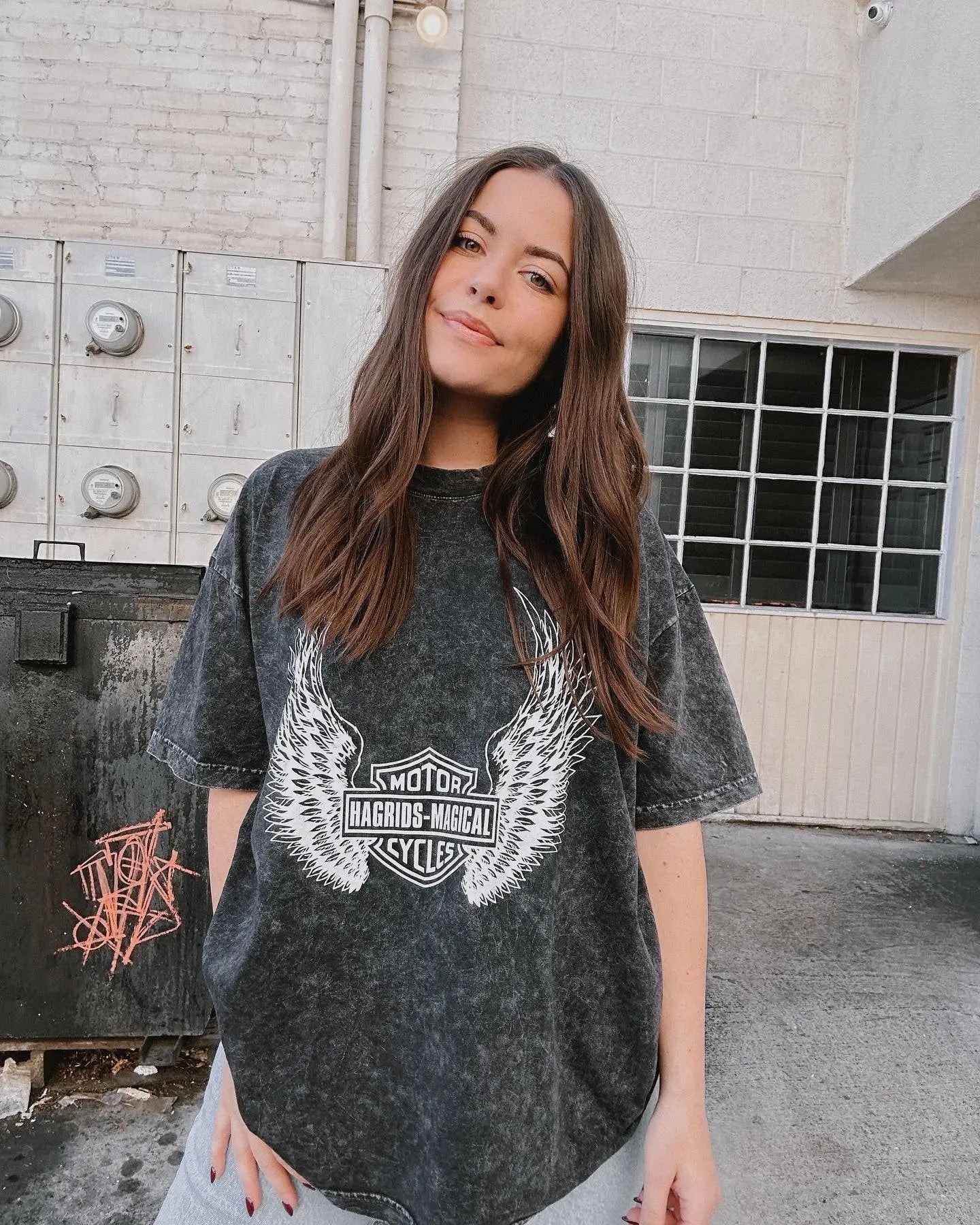 Magical Motor 'Boxy' T-Shirt Rebel and Fleur
