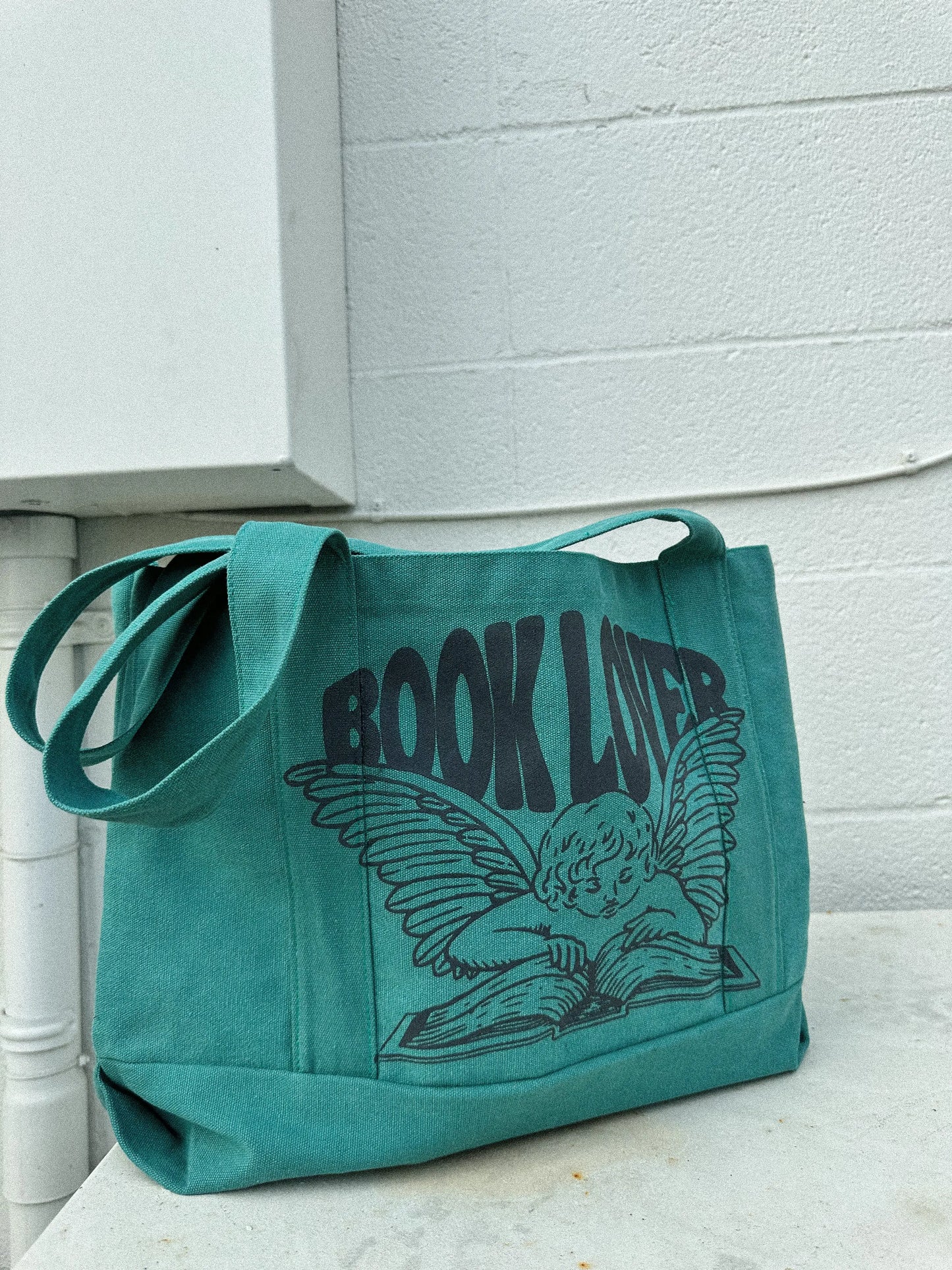 Book Lover Tote Bag Rebel and Fleur