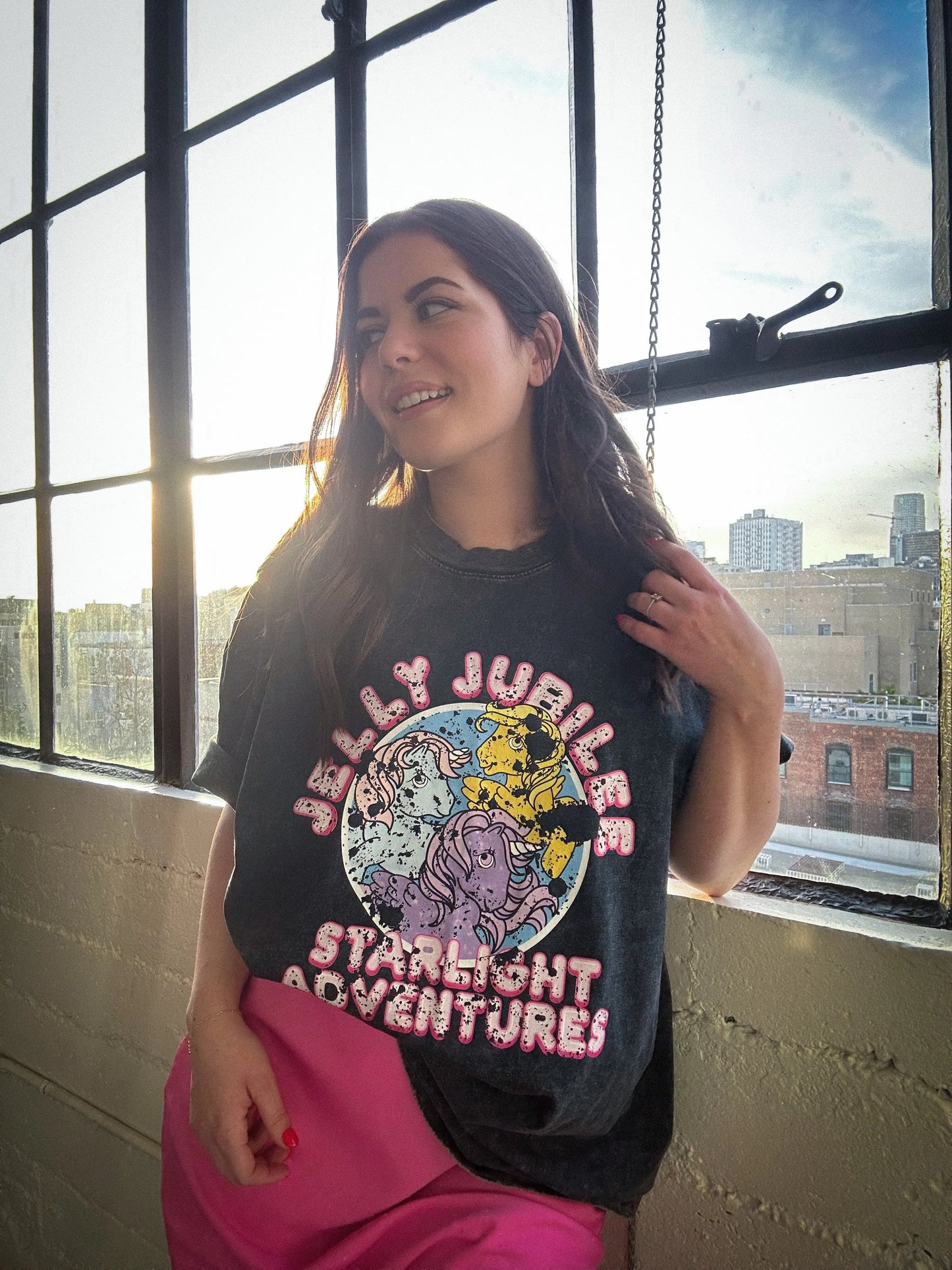 Jelly Jubilee 'Boxy' T-Shirt Rebel and Fleur