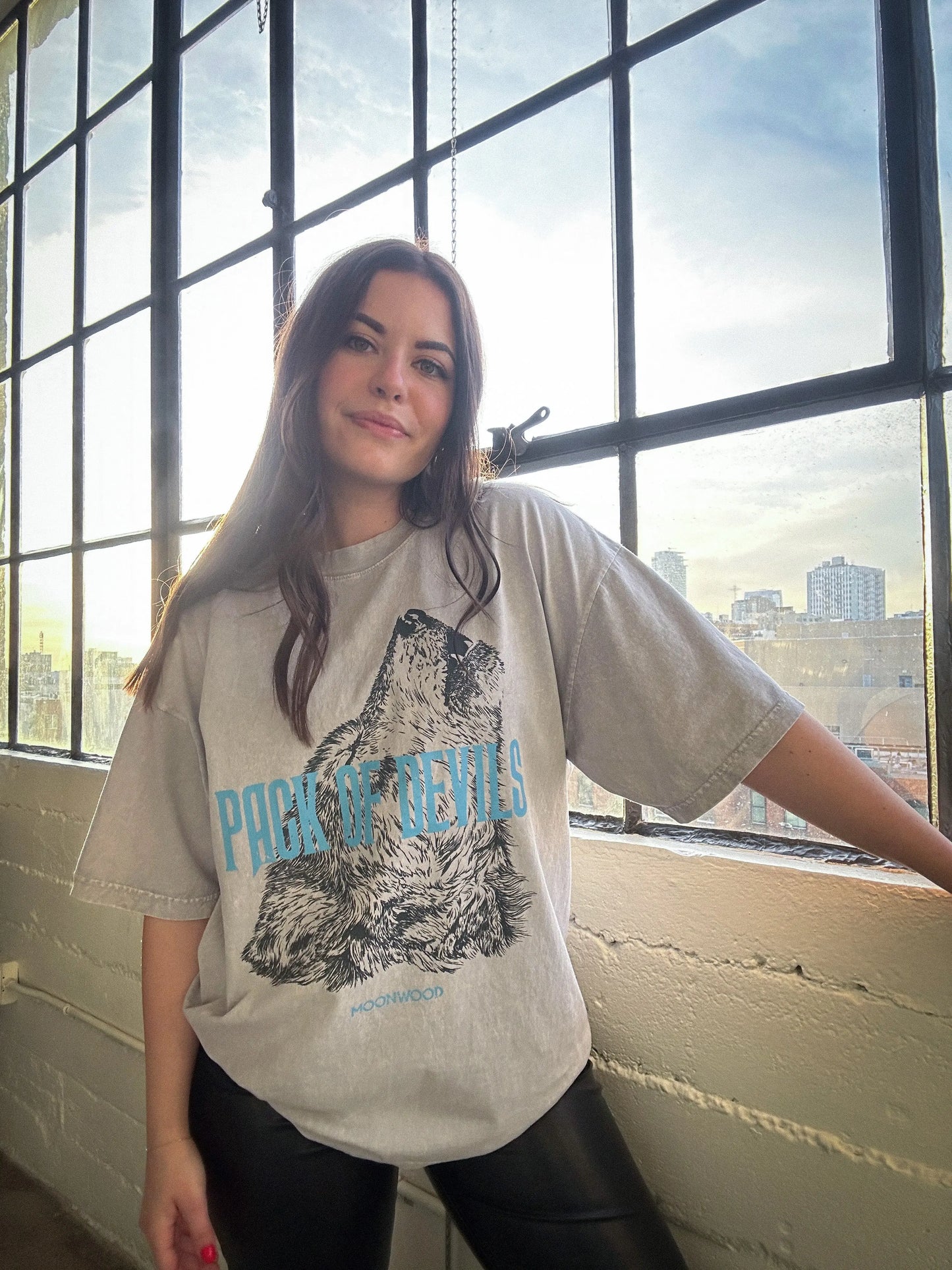 Pack of Devils 'Boxy' T-Shirt Rebel and Fleur