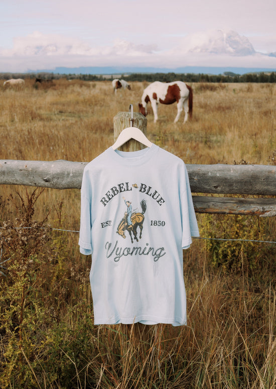 Rebel Blue Ranch 'Boxy' T-Shirt