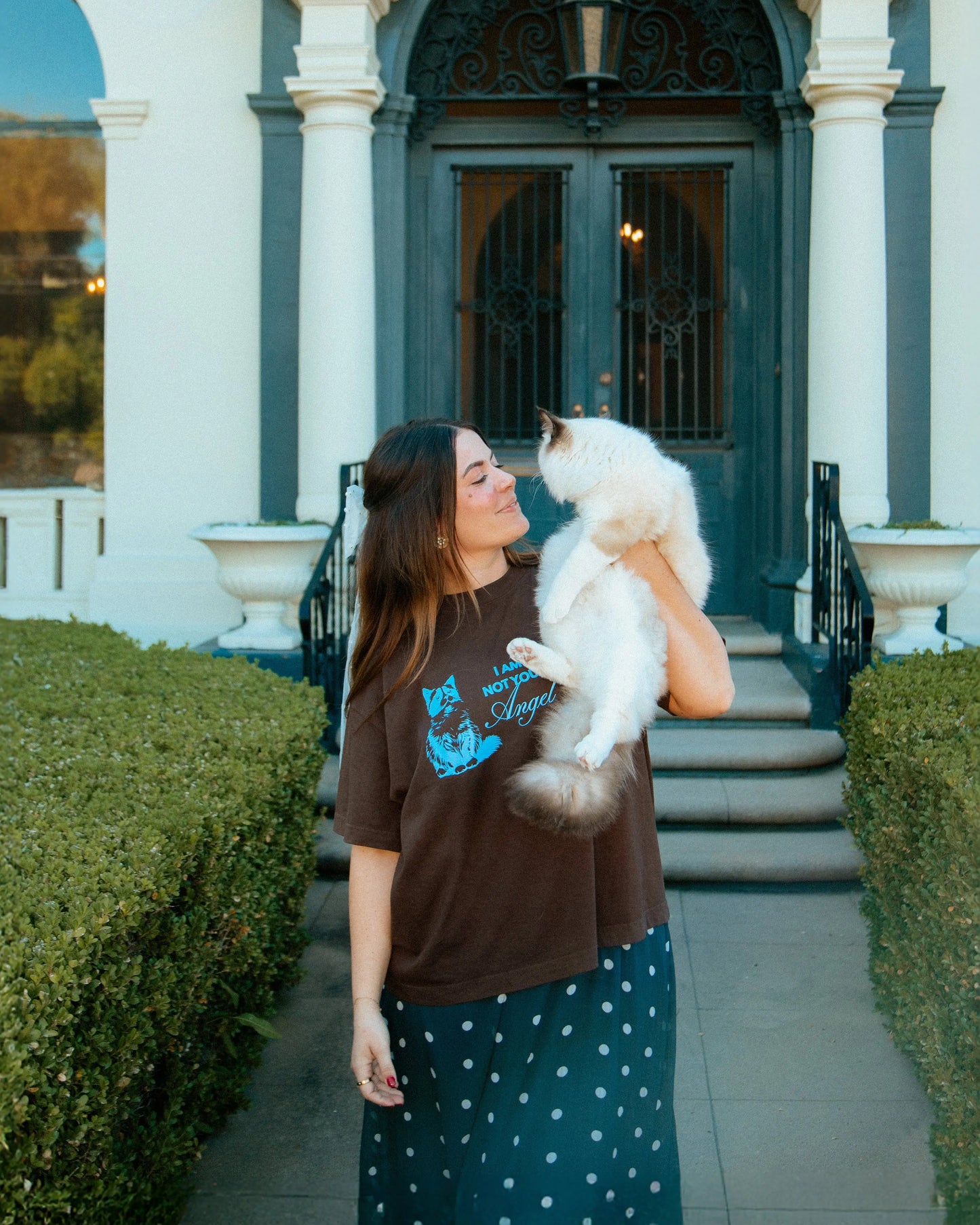Not Your Angel 'Box' Tee Rebel and Fleur