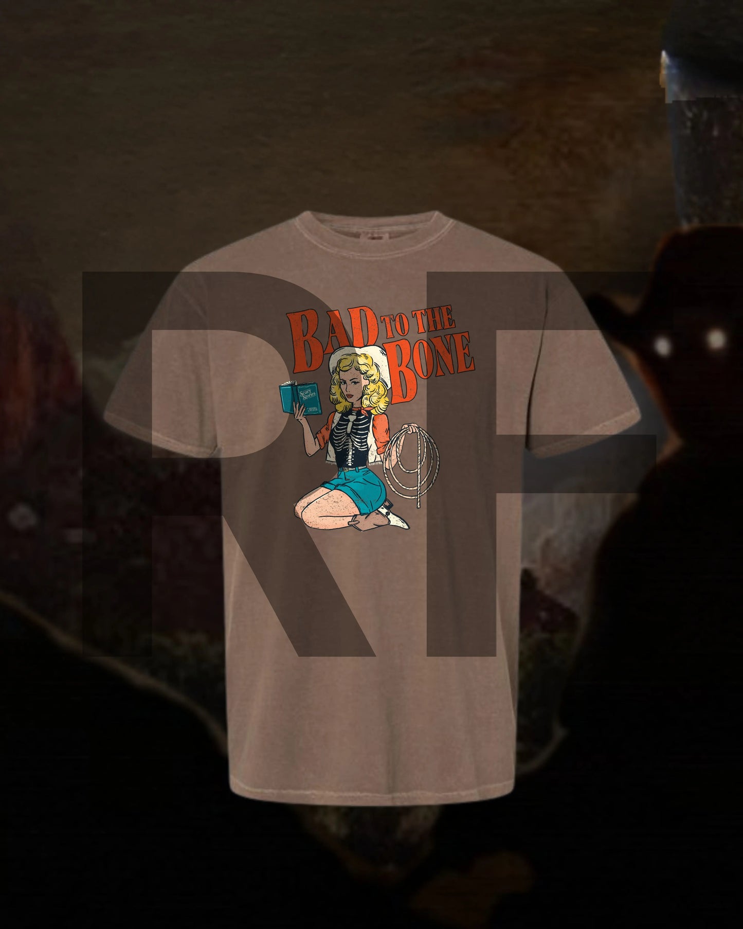 Bad to the Bone T-shirt Rebel and Fleur