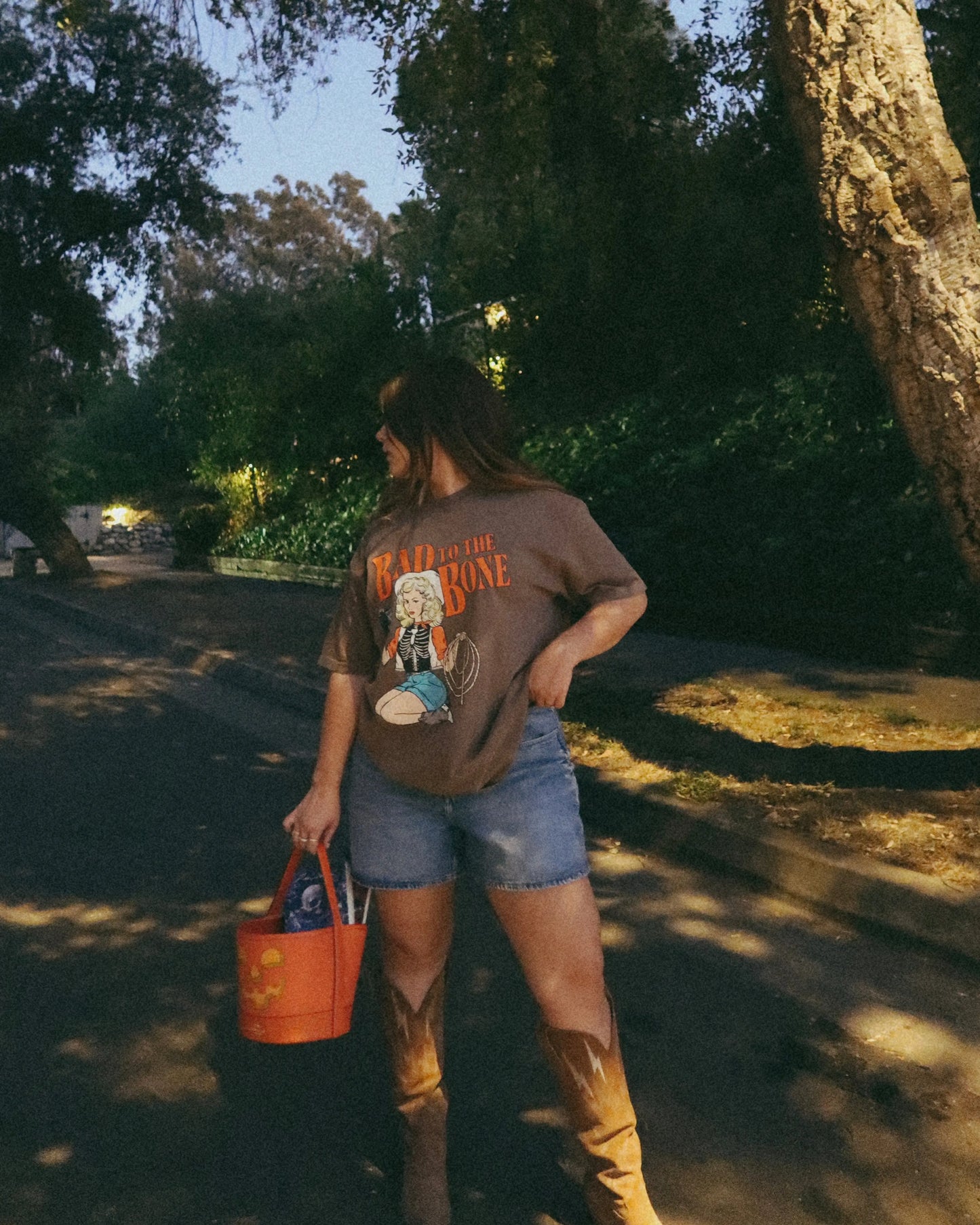 Bad to the Bone Comfort T-shirt Rebel and Fleur