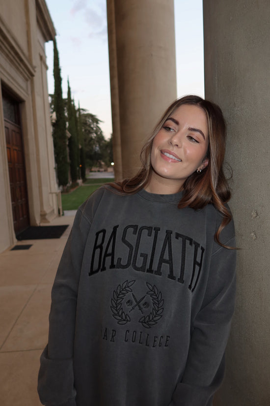 Load image into Gallery viewer, Basgiath Collegiate Embroidered Crewneck
