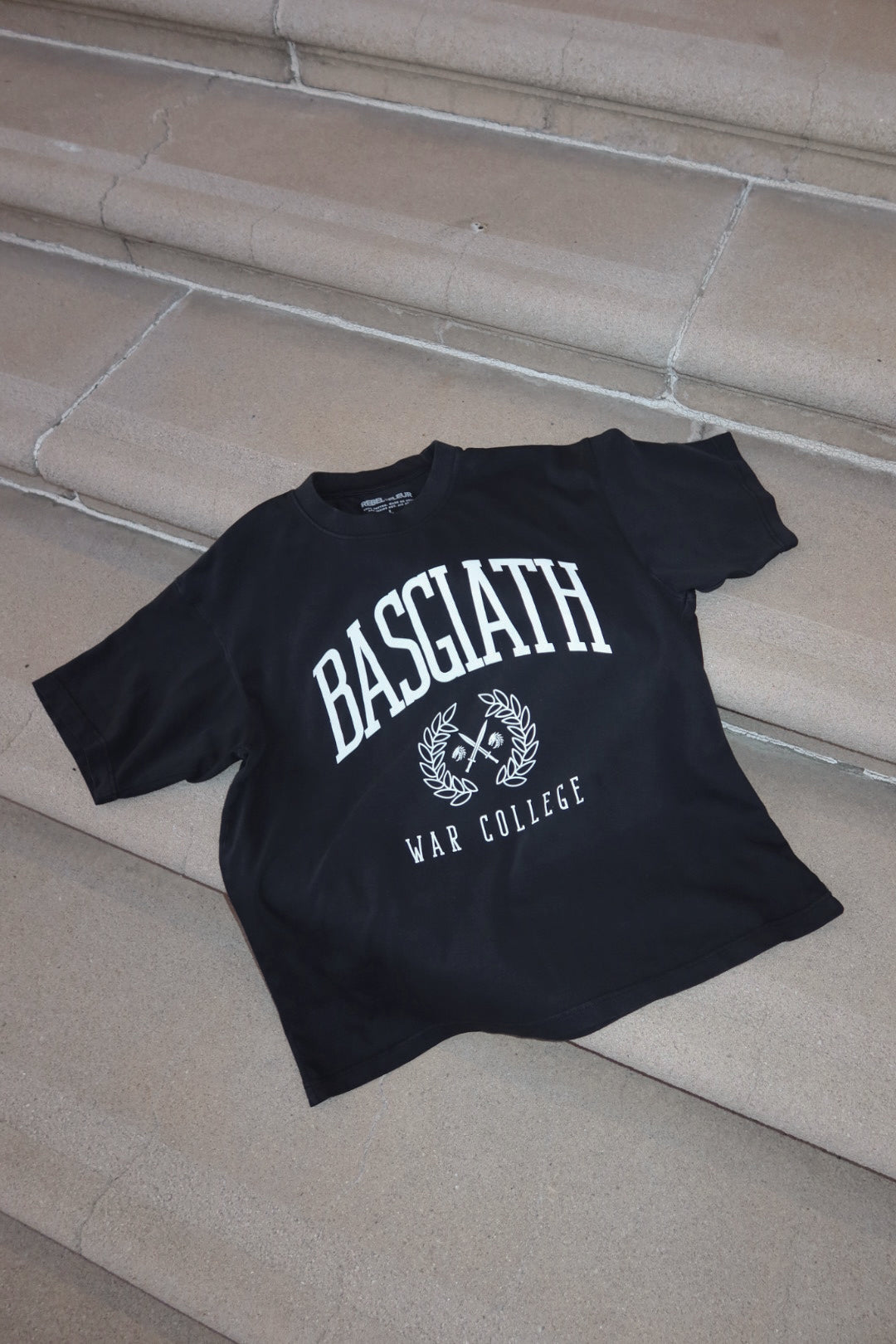 Basgiath Collegiate 'Lounge' T-Shirt | Restock Coming Soon