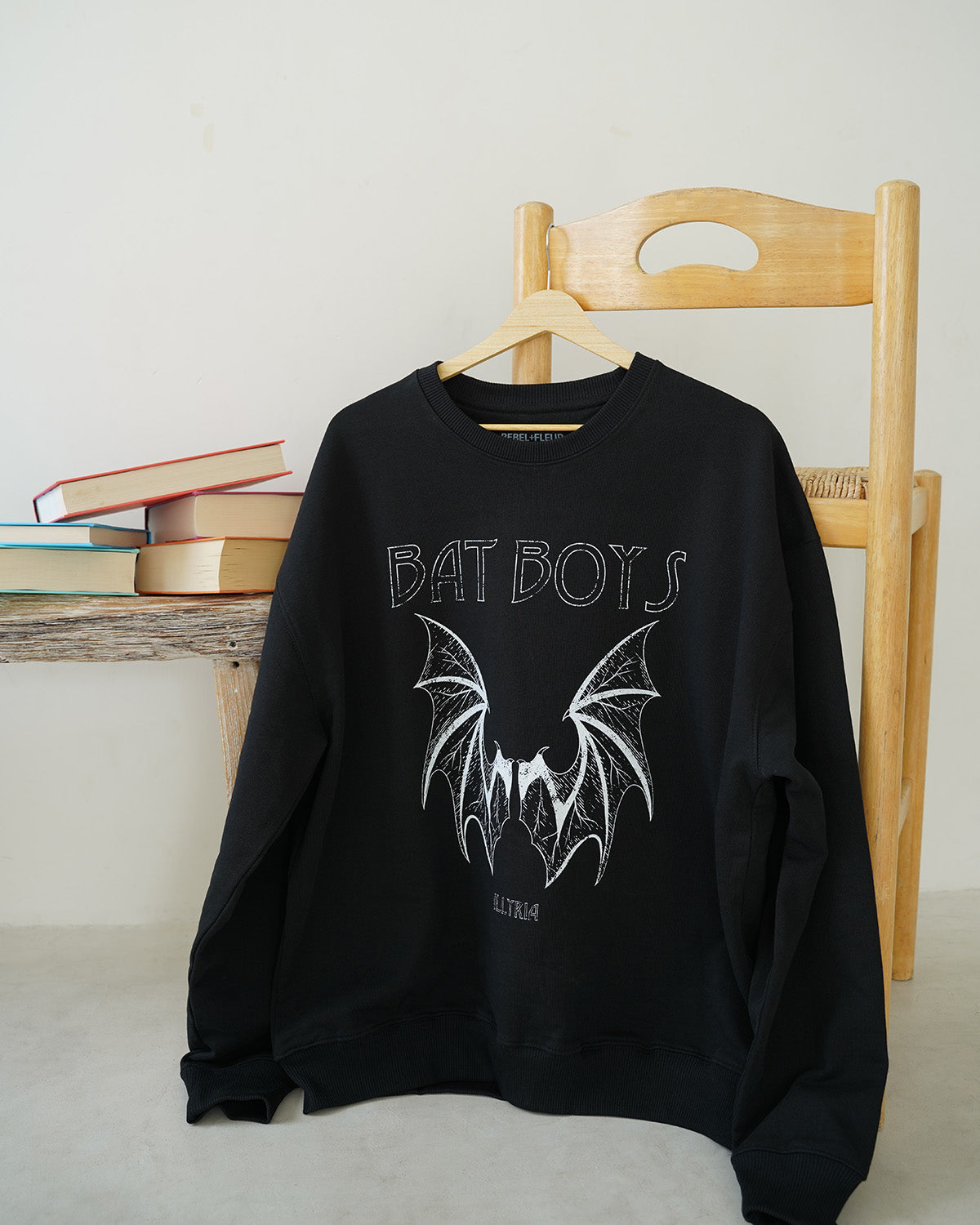 Bat Boys Oversized French Terry Crewneck