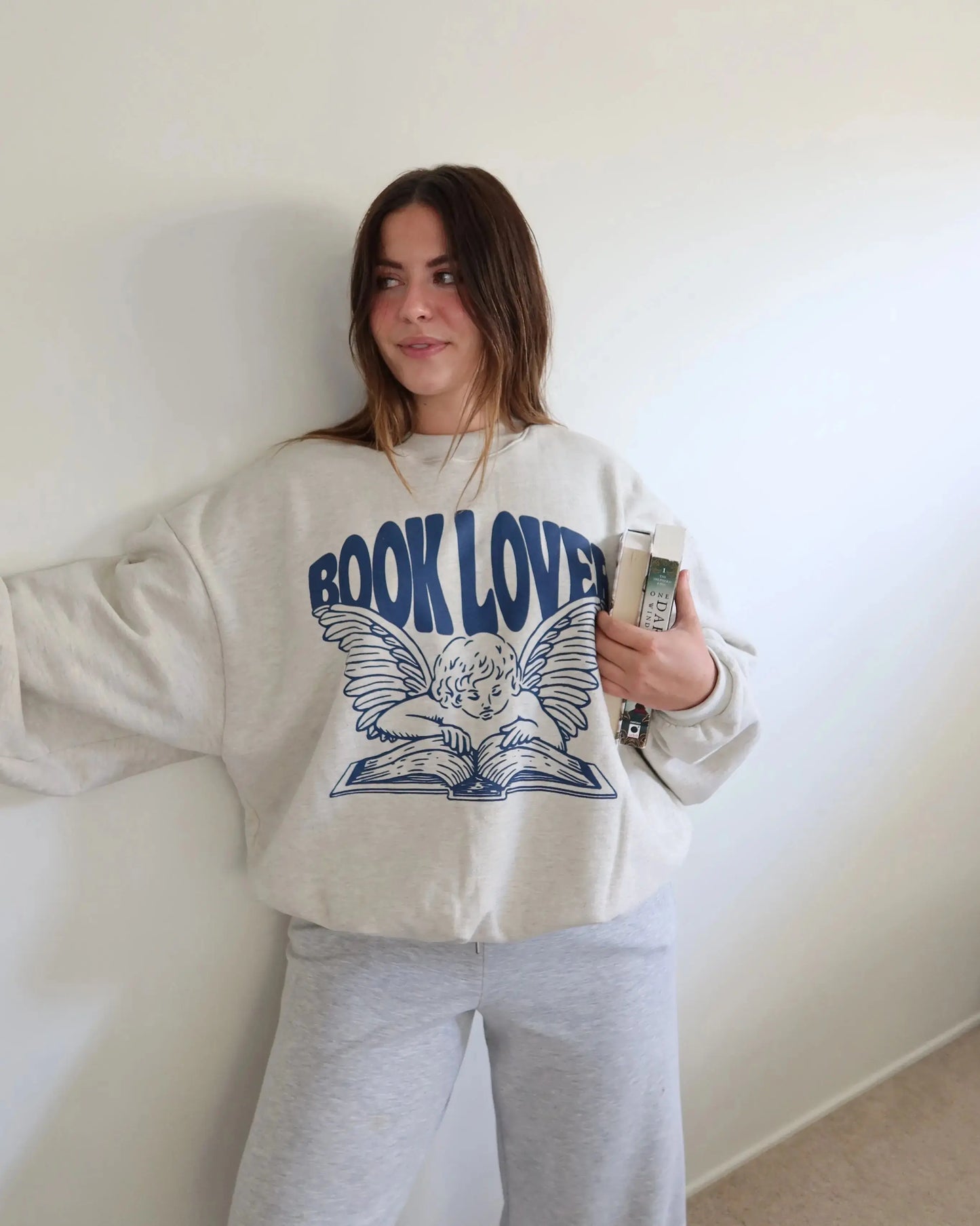 Rebel and Fleur Book Lover Sweatshirt Crewneck