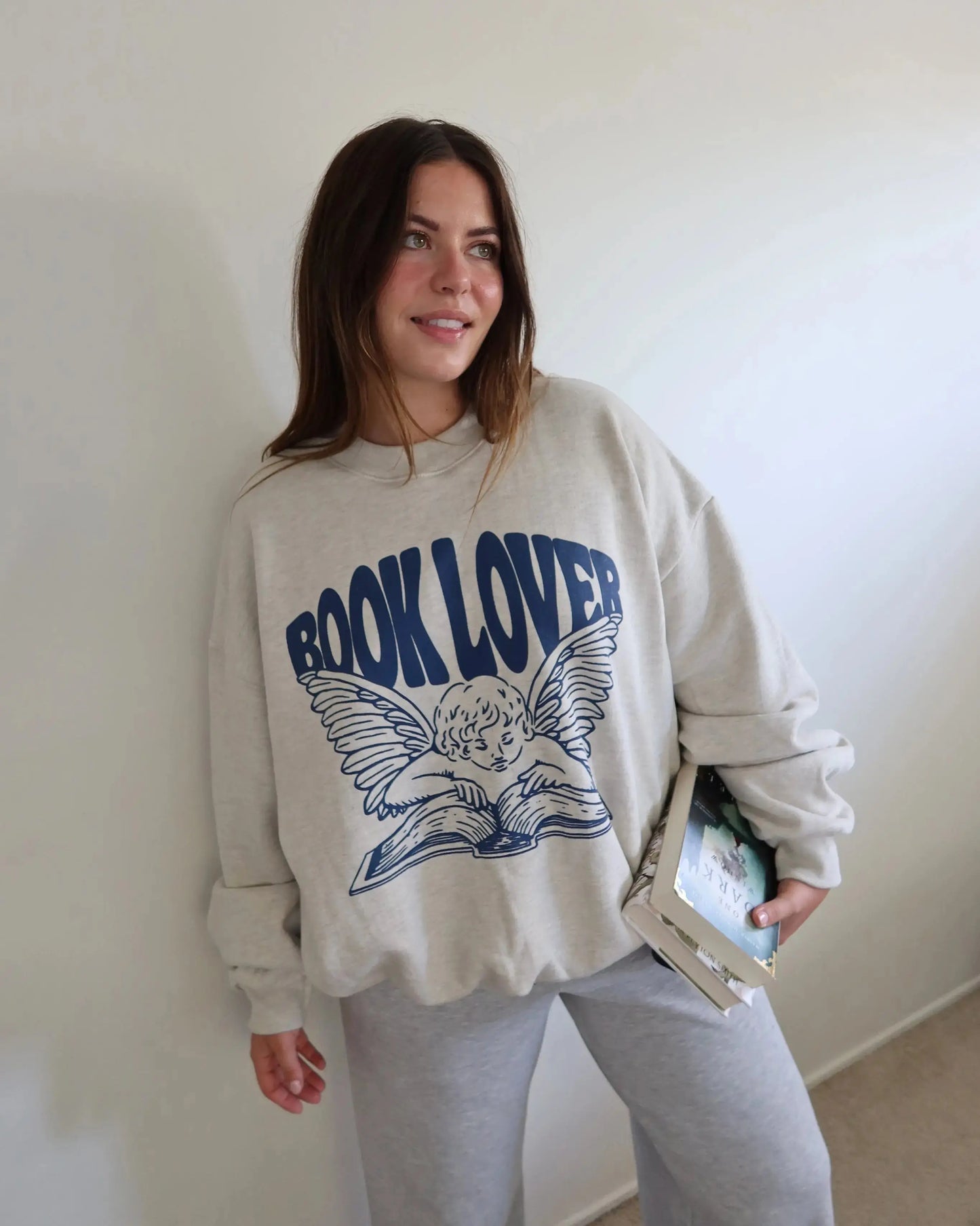 Rebel and Fleur Book Lover Sweatshirt Crewneck