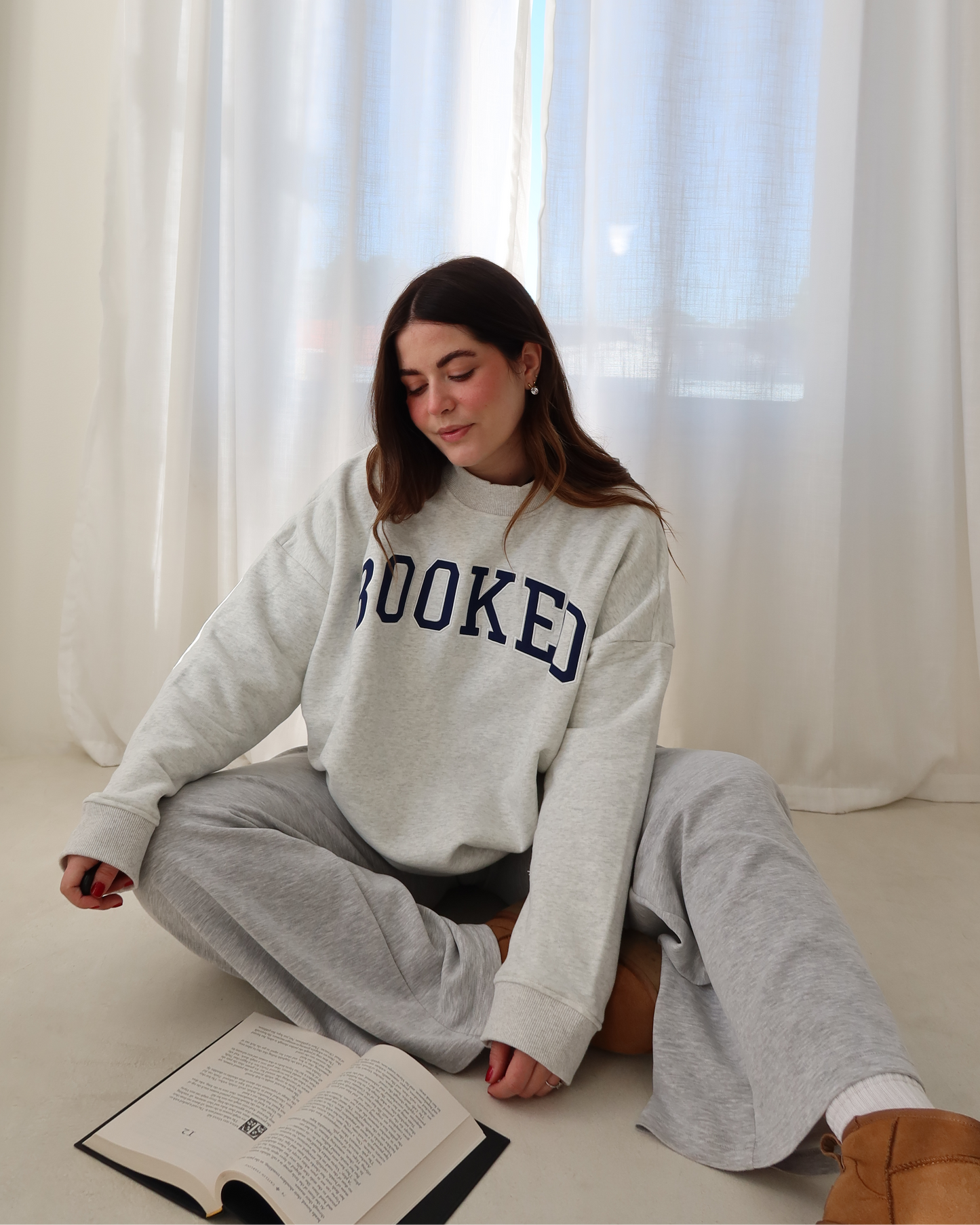 LIMITED PREORDER Booked Mockneck Crew