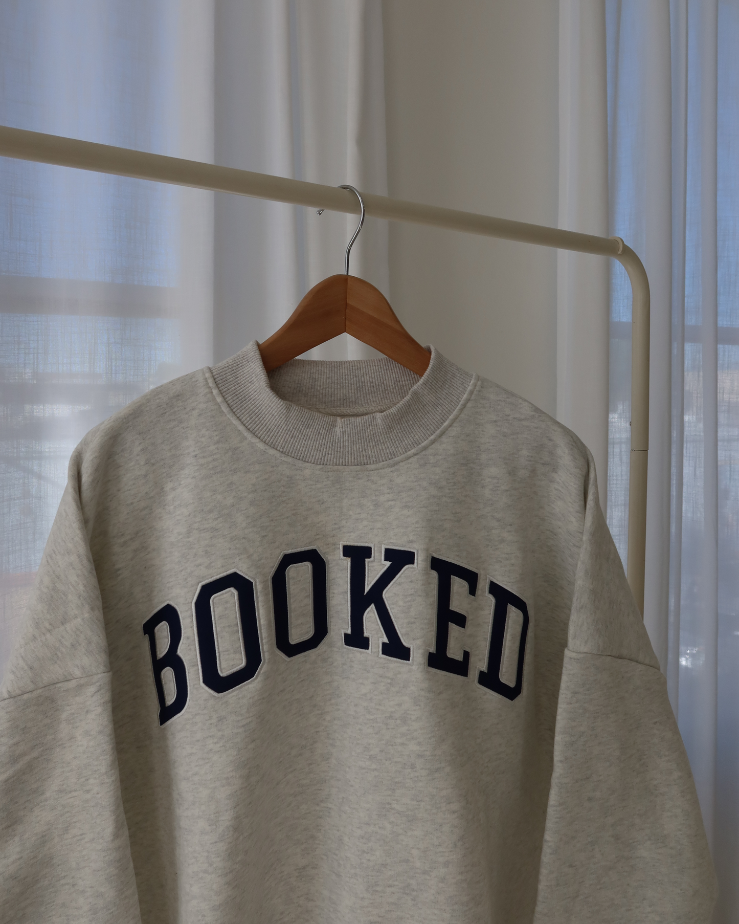 LIMITED PREORDER Booked Mockneck Crew