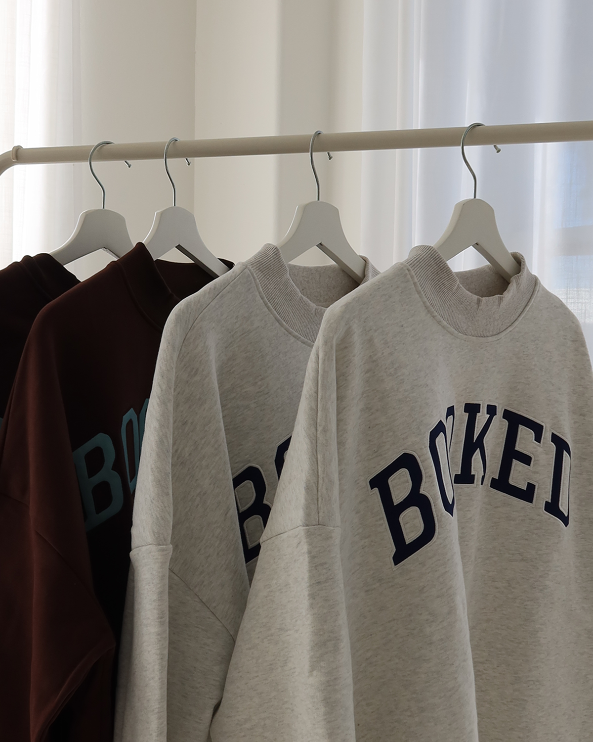 LIMITED PREORDER Booked Mockneck Crew