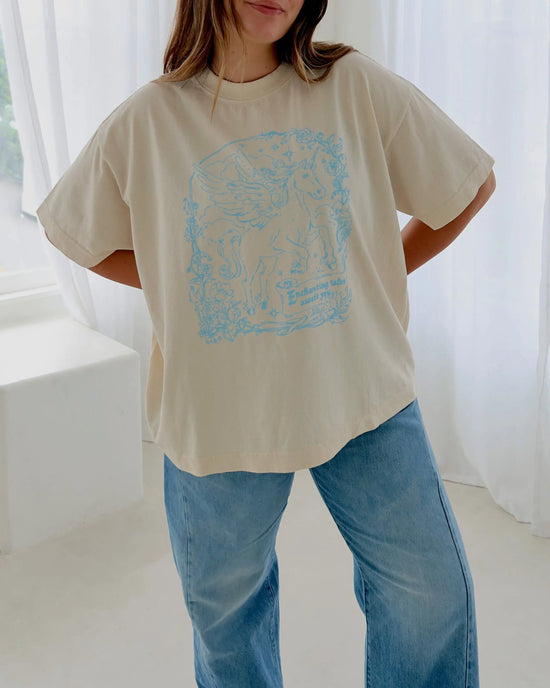 Enchanting Tales 'Box' Tee Rebel and Fleur
