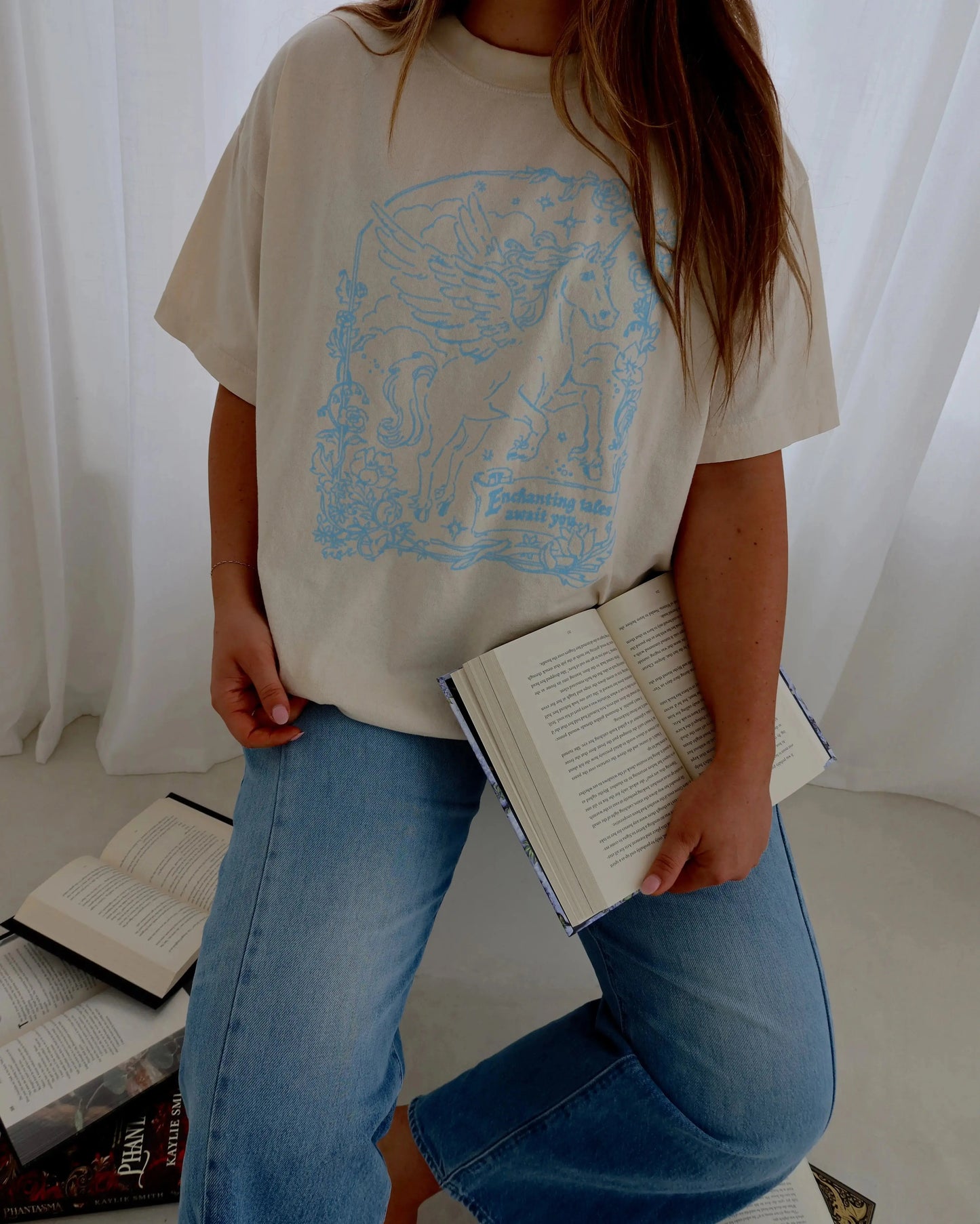 Enchanting Tales 'Box' Tee Rebel and Fleur