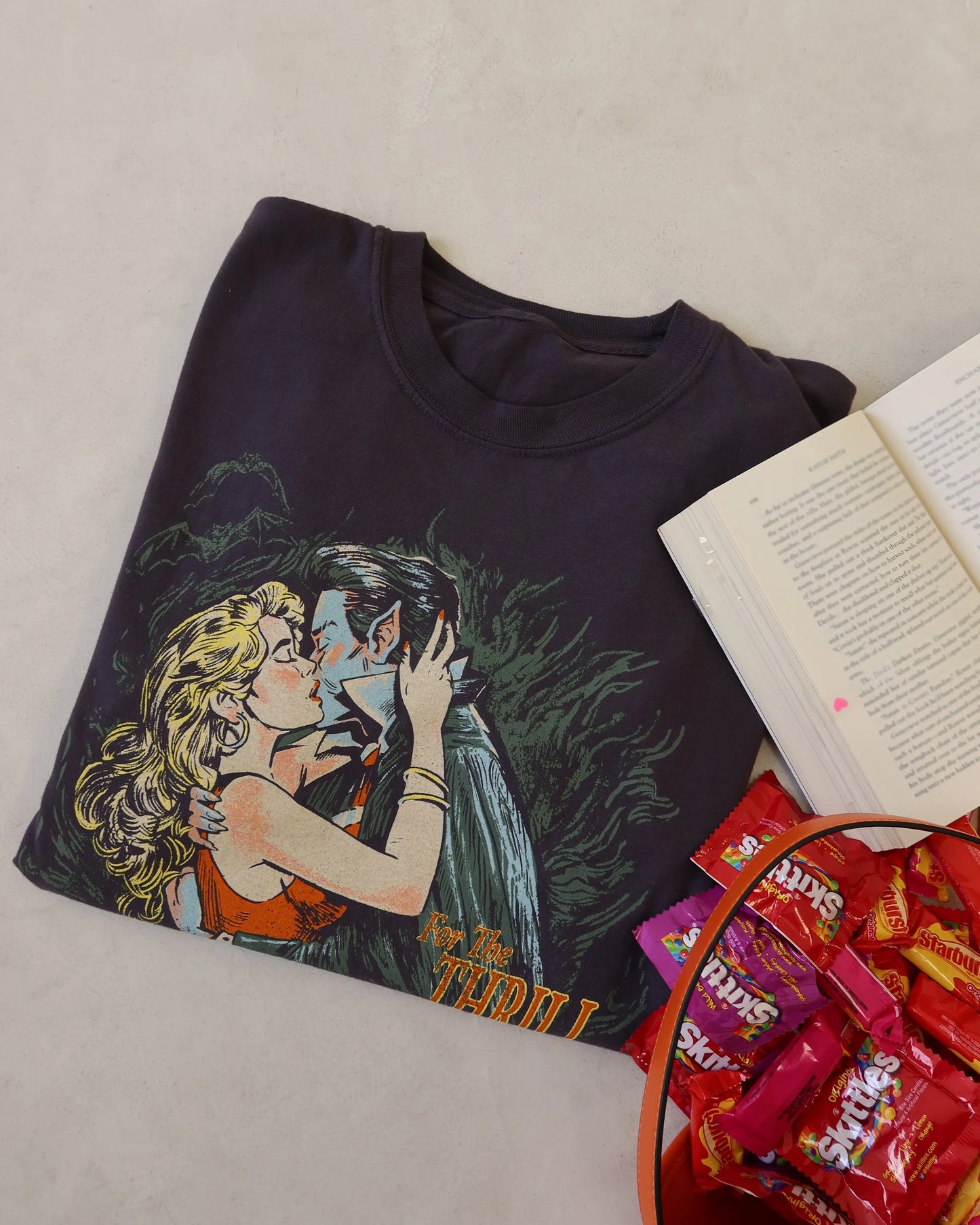 For the Thrill Comfort T-shirt Rebel and Fleur