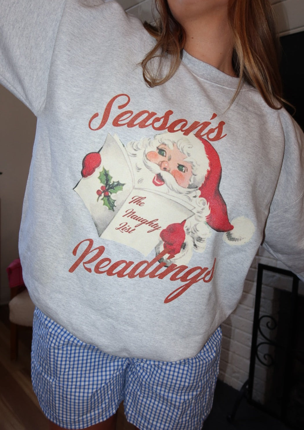 Season's Readings Crewneck Sweater