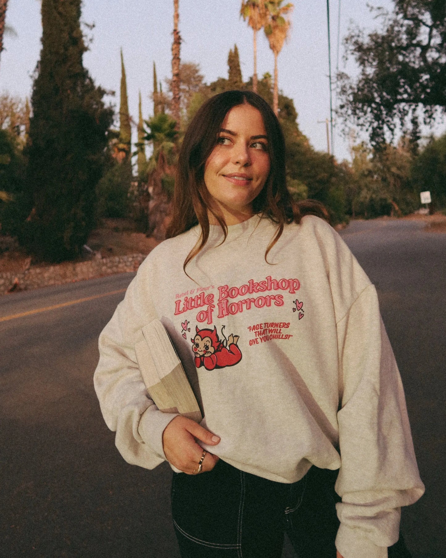 Little Bookshop of Horrors 90's Crewneck Rebel and Fleur
